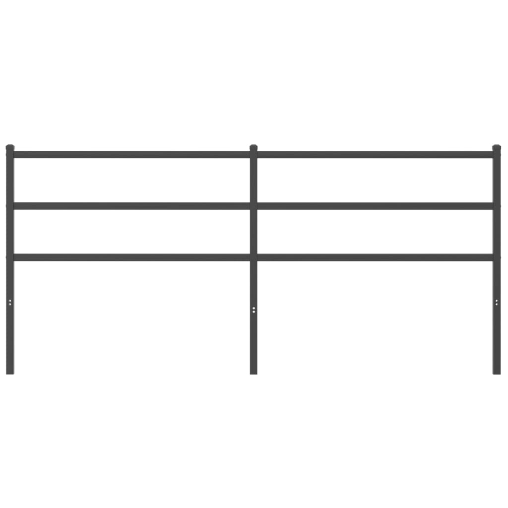 Hoofdbord 107 cm metaal