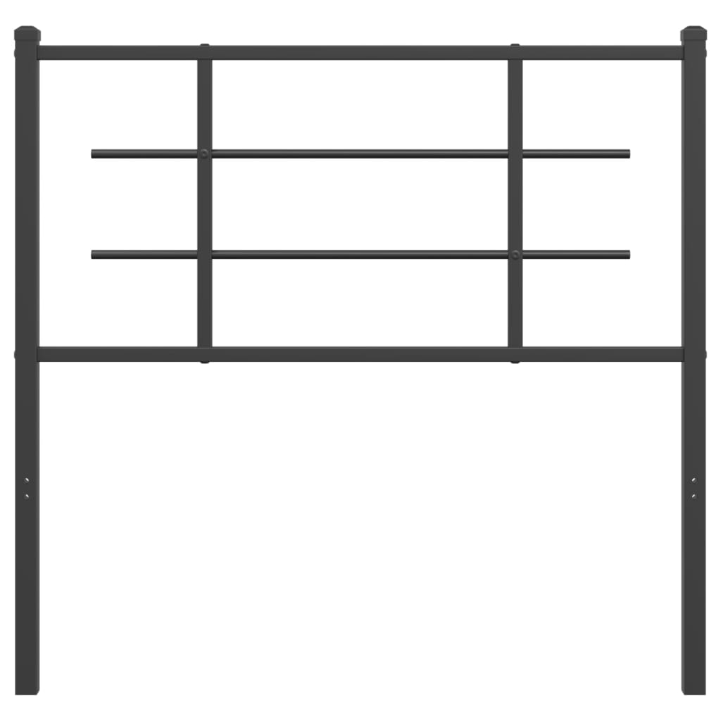 Hoofdbord 90 cm metaal