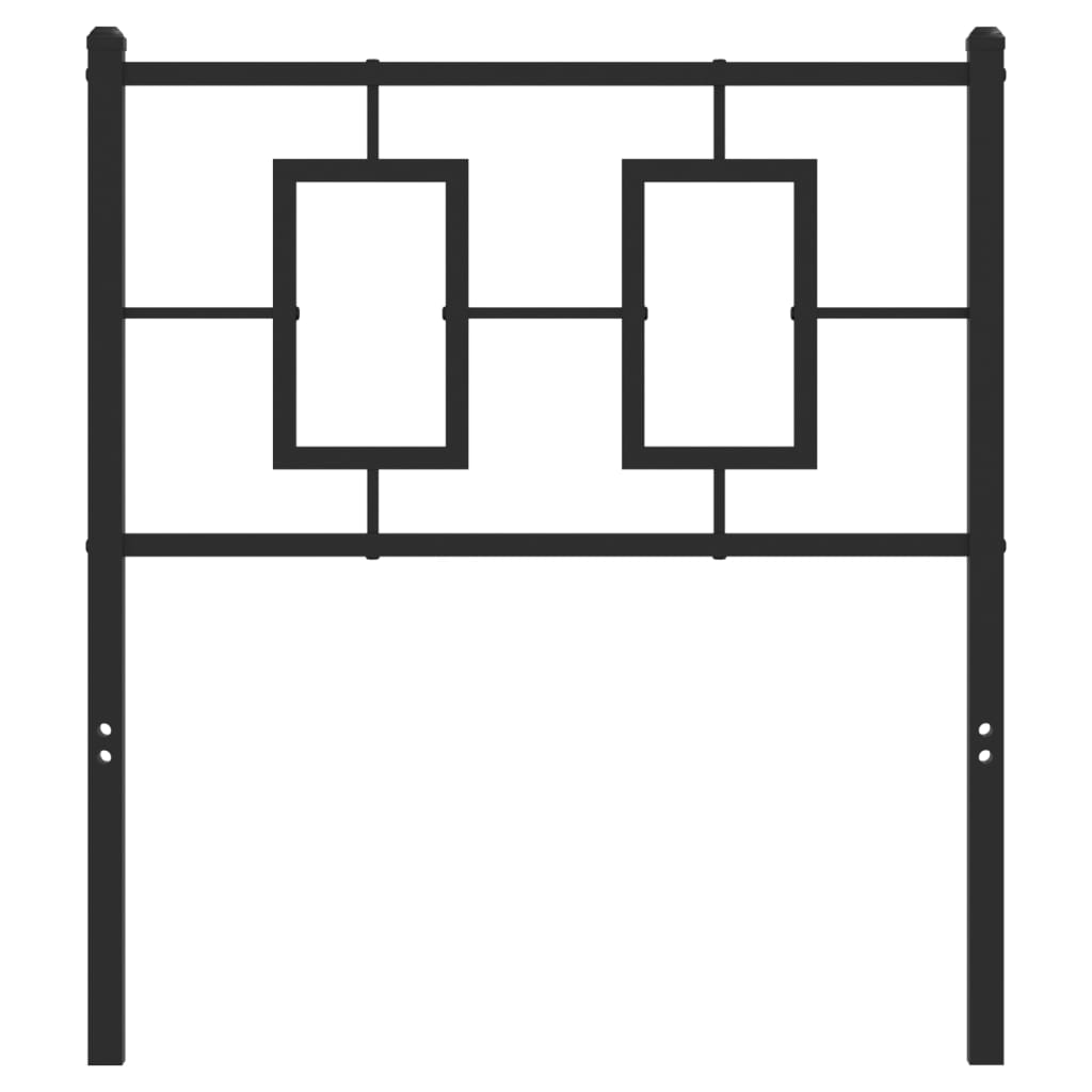 Hoofdbord 200 cm metaal