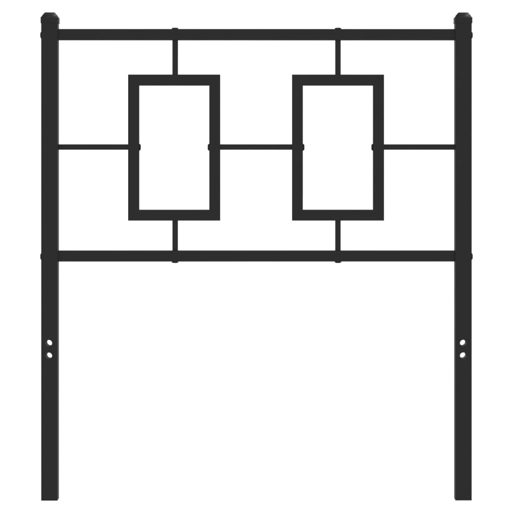 Hoofdbord 200 cm metaal