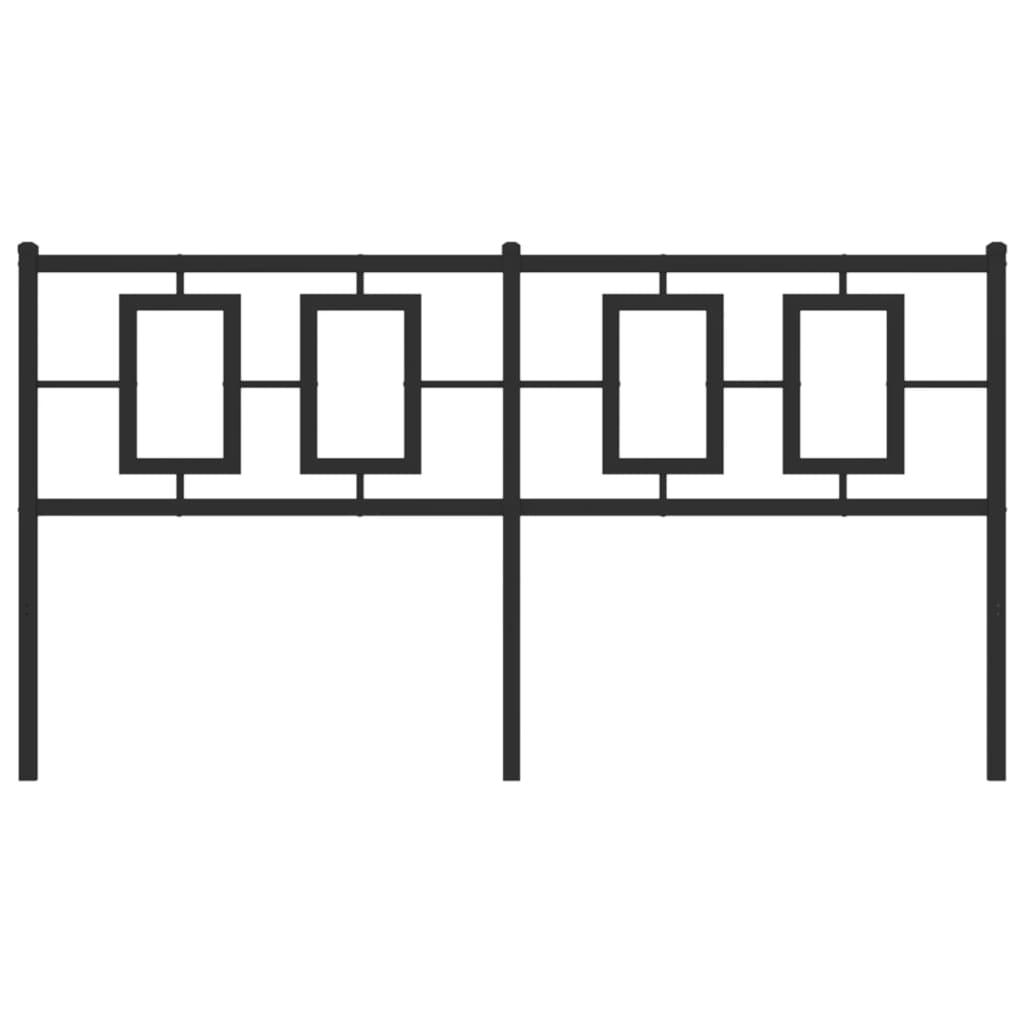 Hoofdbord 200 cm metaal