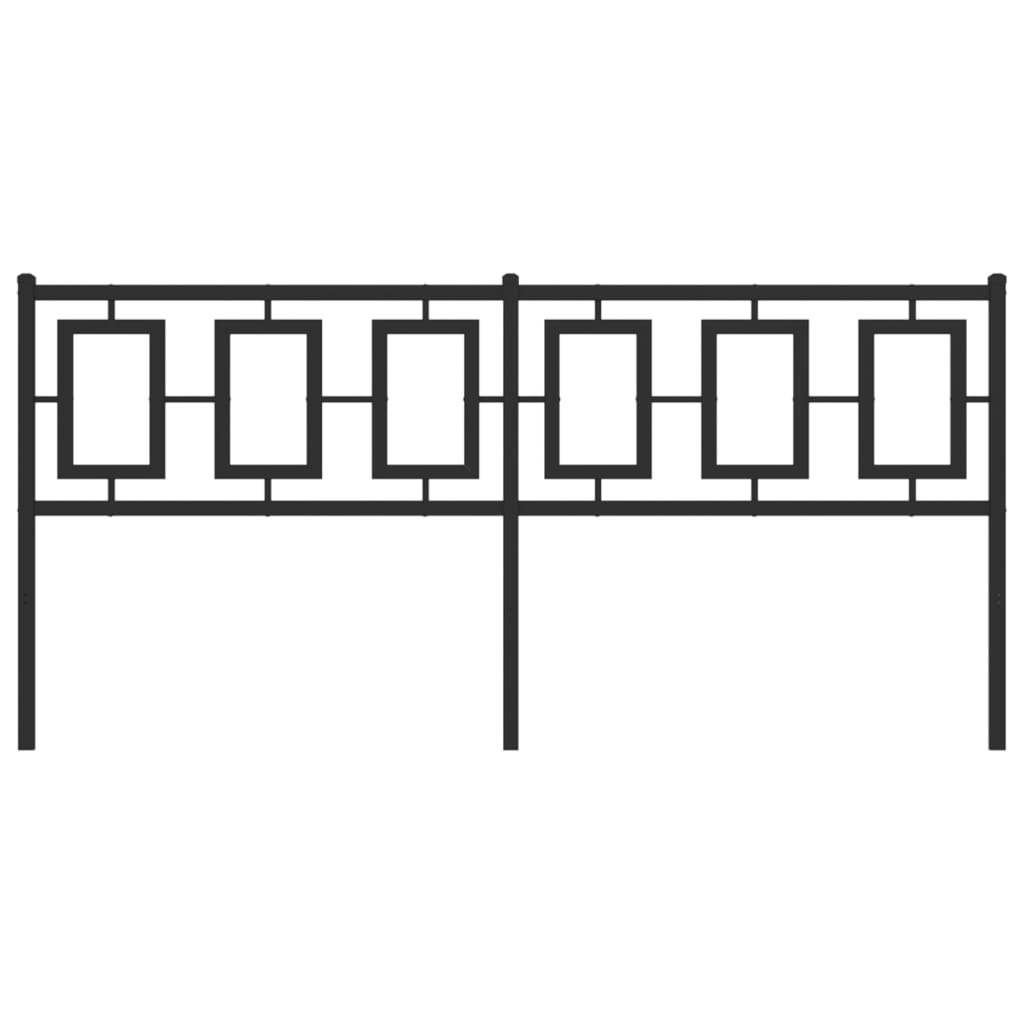 Hoofdbord 200 cm metaal