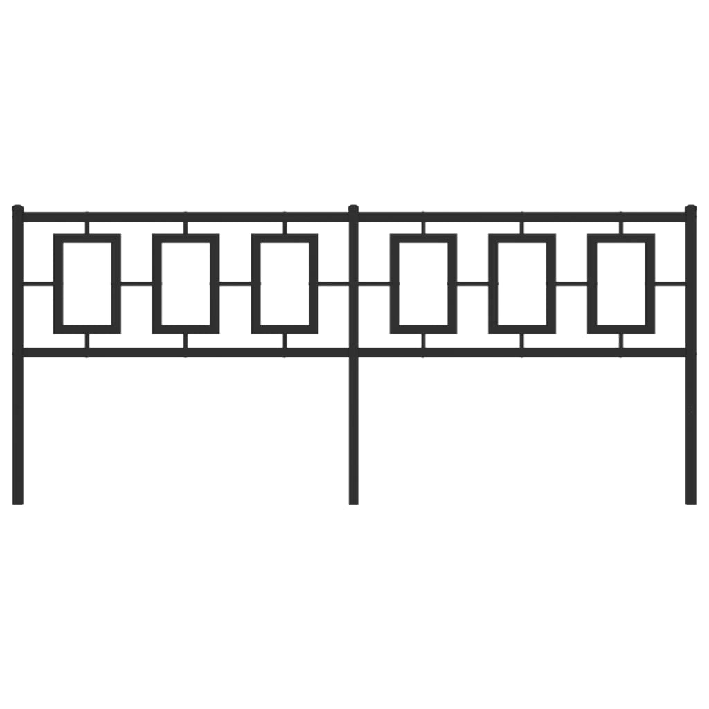 Hoofdbord 200 cm metaal