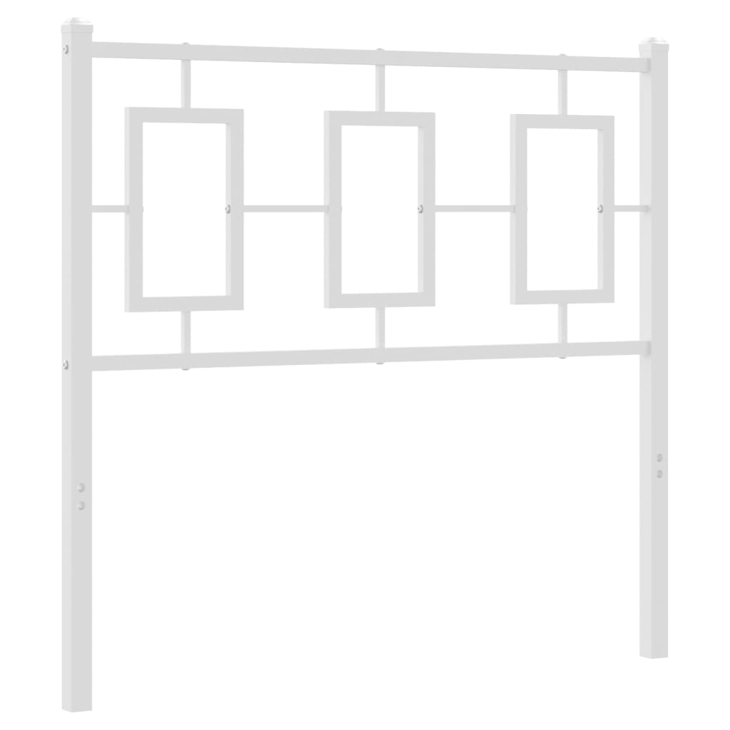 Hoofdbord 200 cm metaal