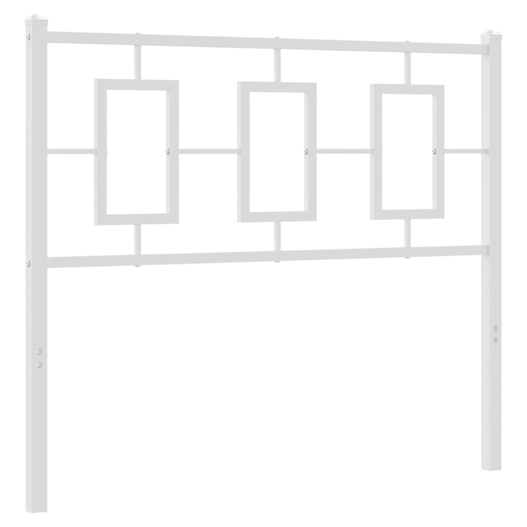 Hoofdbord 200 cm metaal