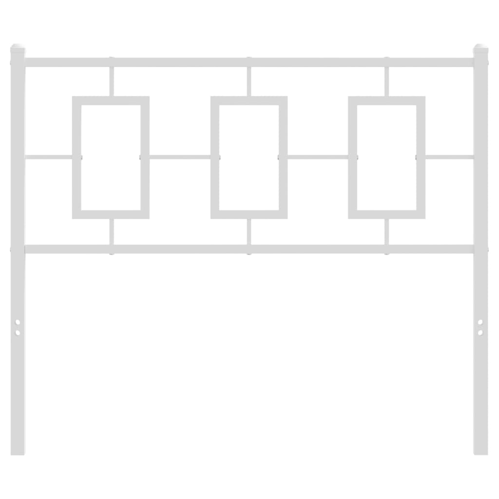 Hoofdbord 200 cm metaal