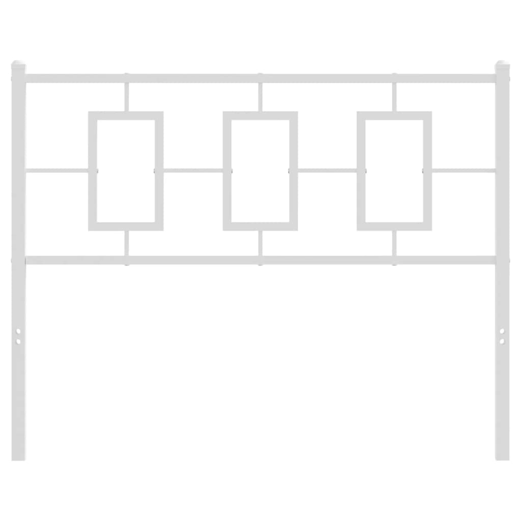 Hoofdbord 200 cm metaal