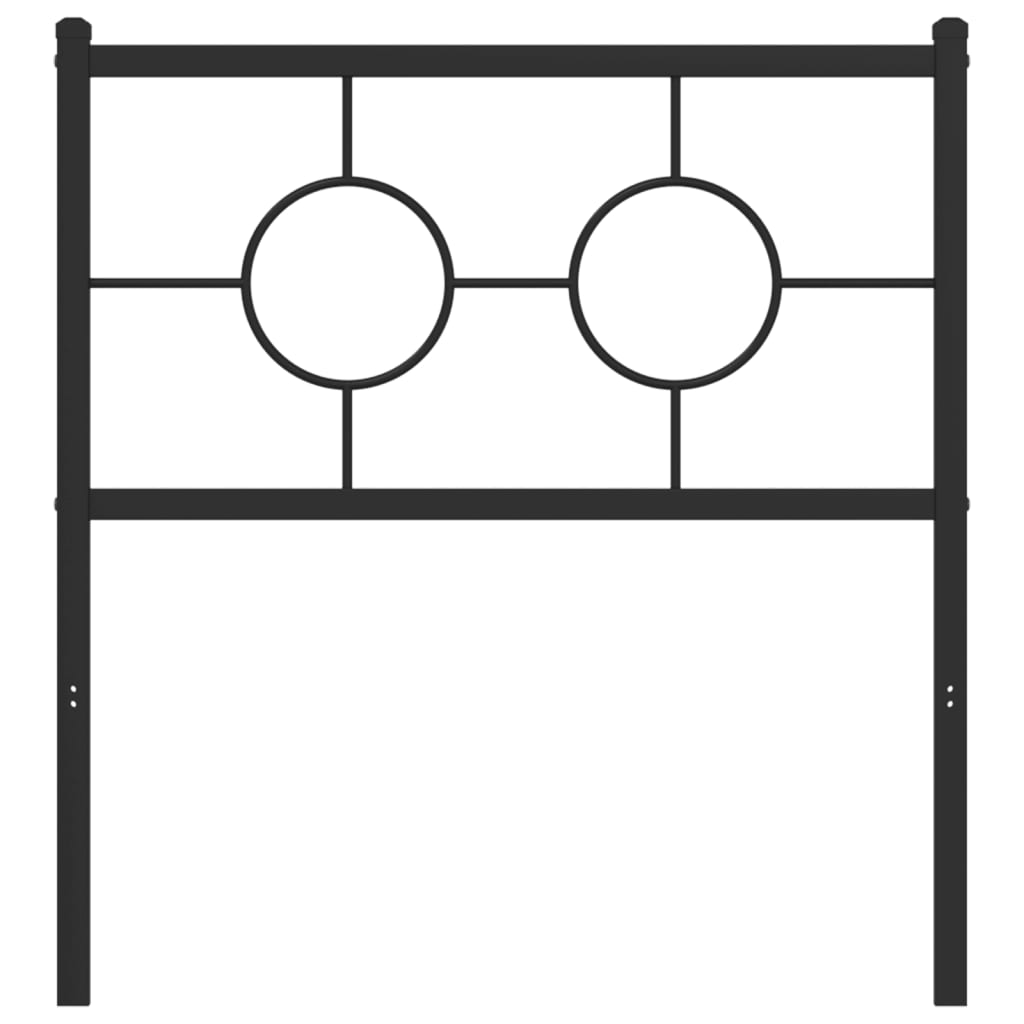 Hoofdbord 200 cm metaal