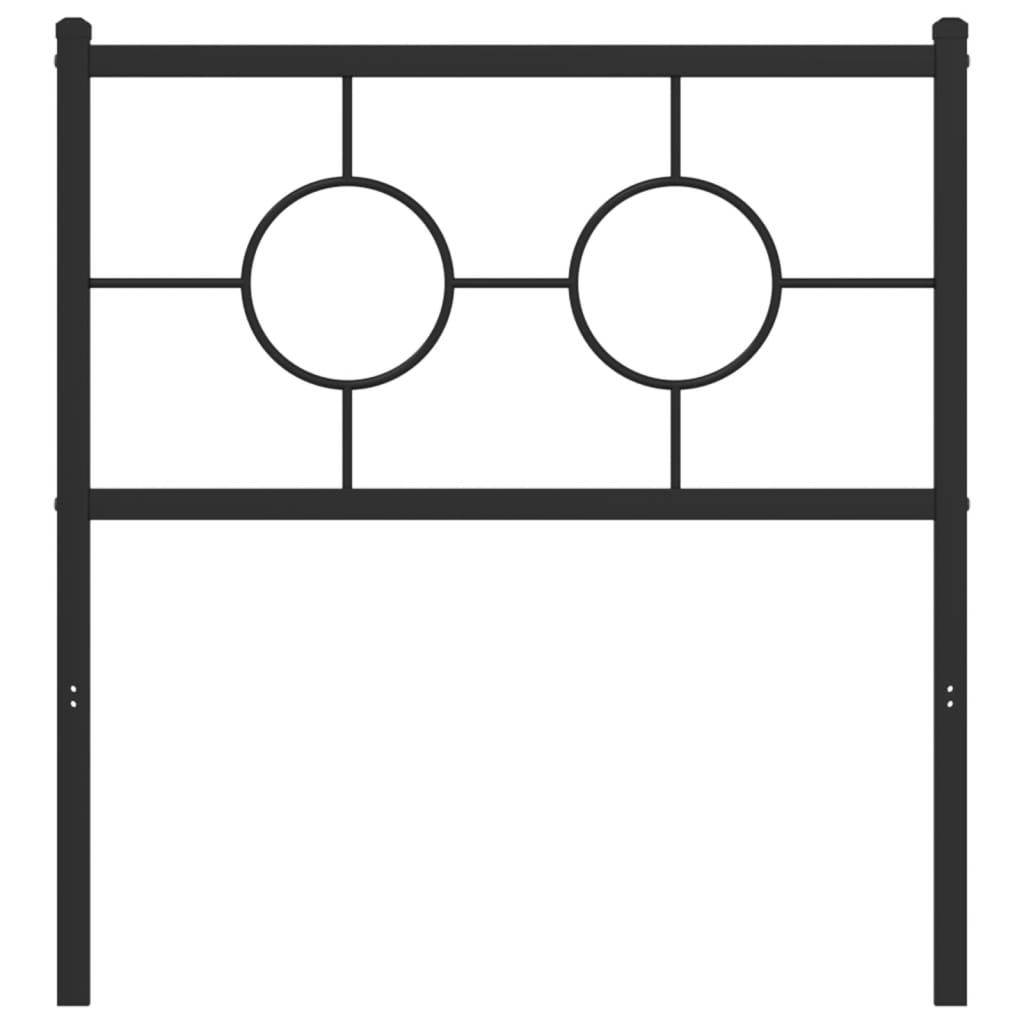 Hoofdbord 200 cm metaal