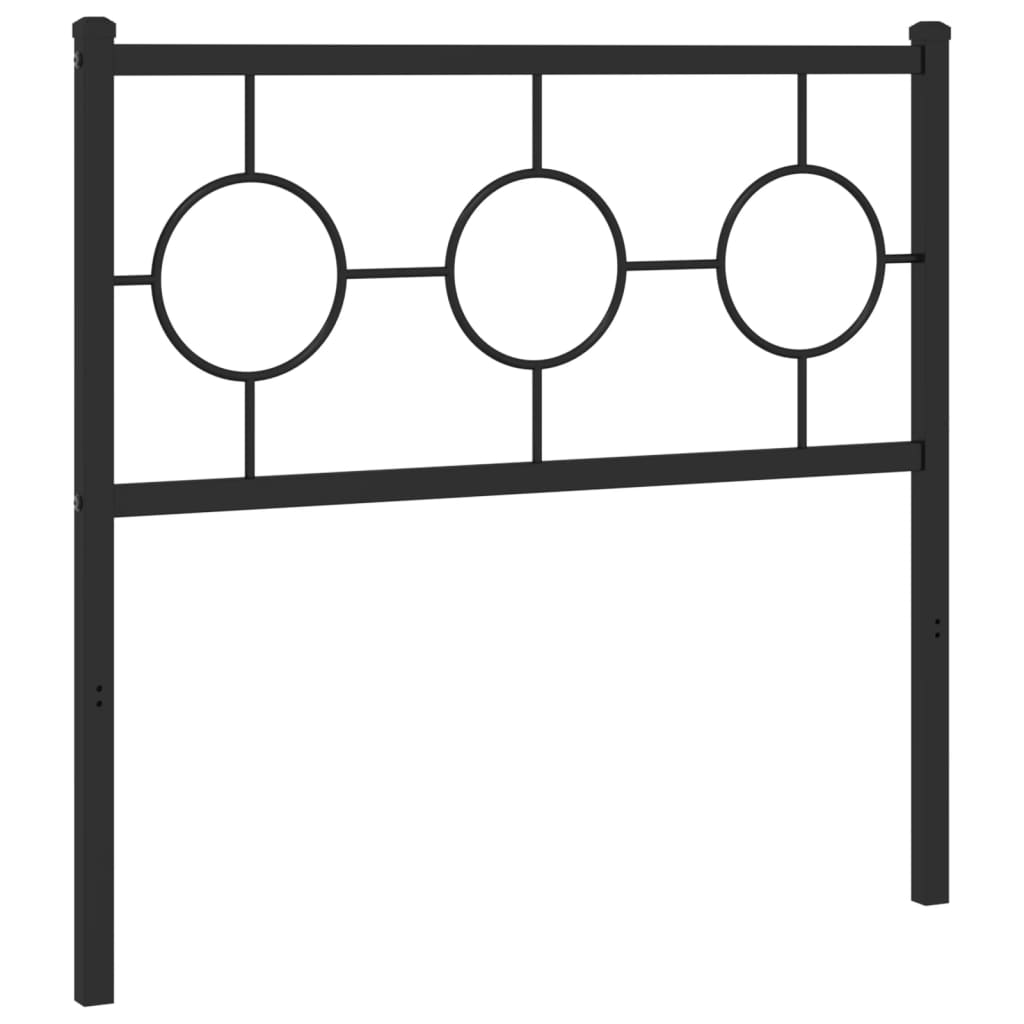 Hoofdbord 200 cm metaal