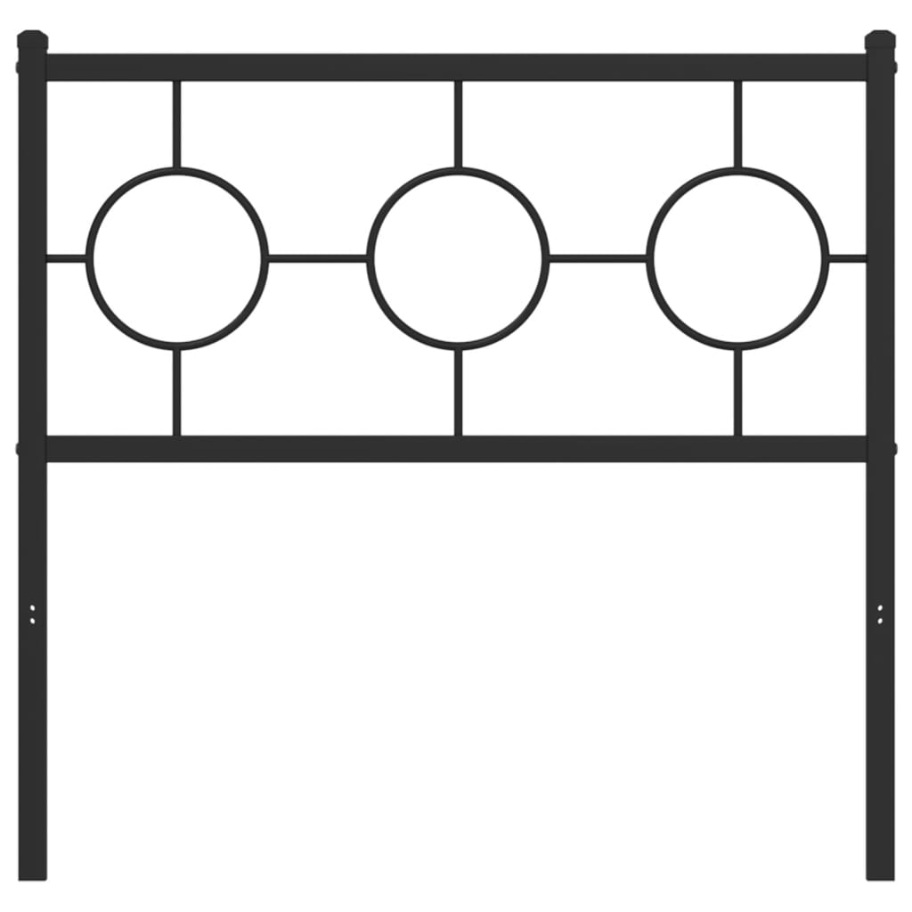 Hoofdbord 200 cm metaal