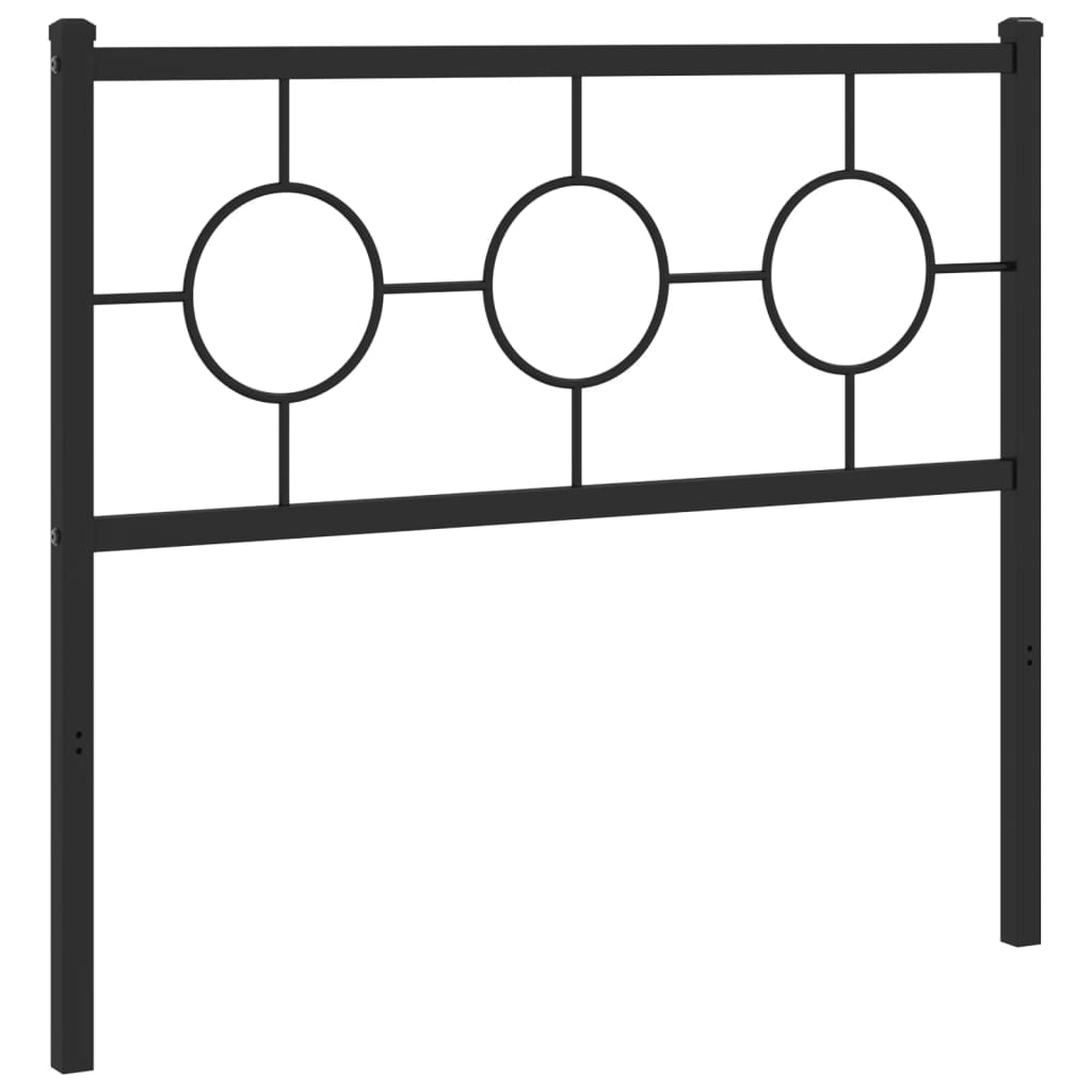 Hoofdbord 200 cm metaal