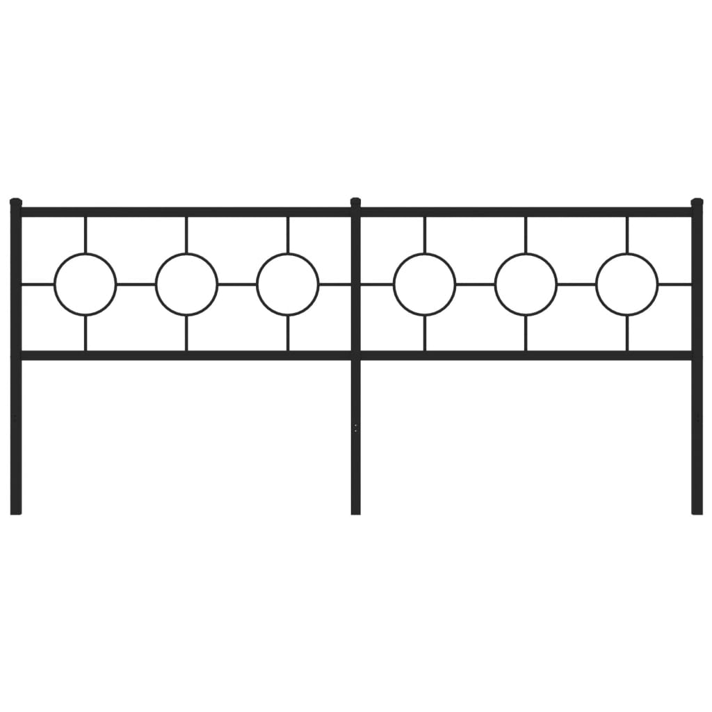 Hoofdbord 200 cm metaal