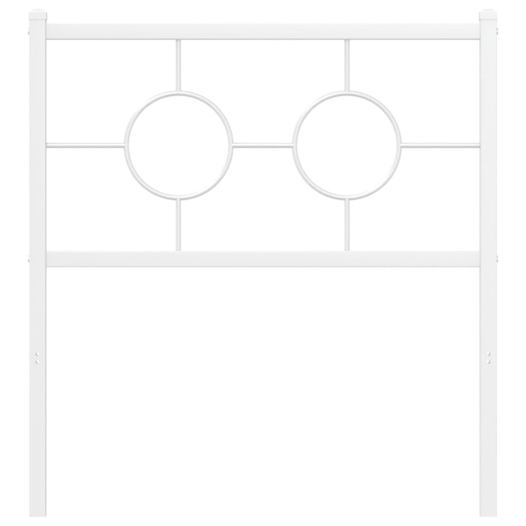 Hoofdbord 200 cm metaal