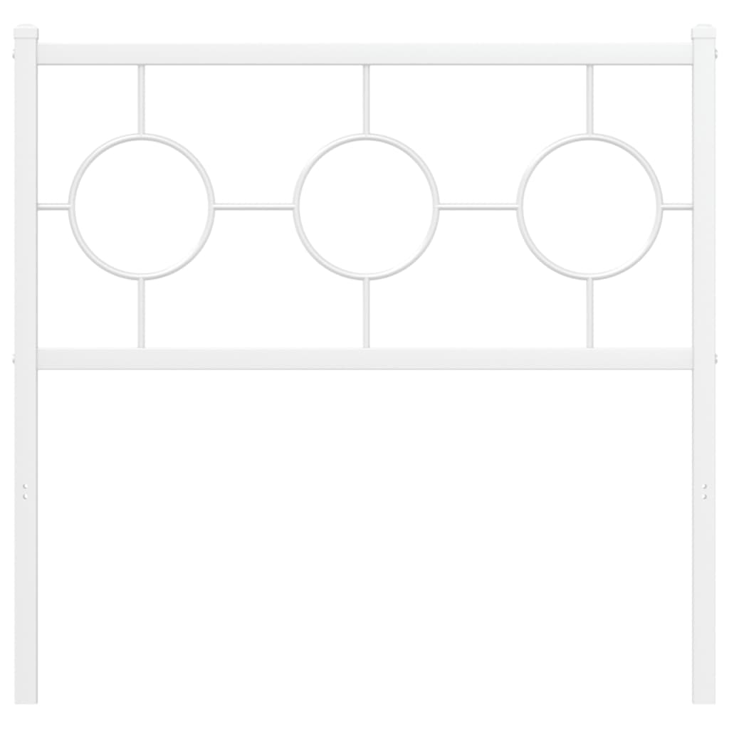 Hoofdbord 200 cm metaal