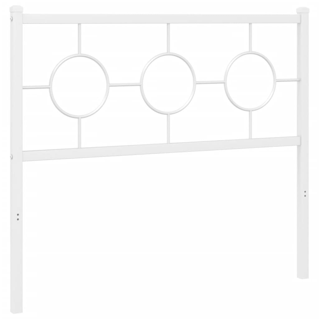 Hoofdbord 200 cm metaal