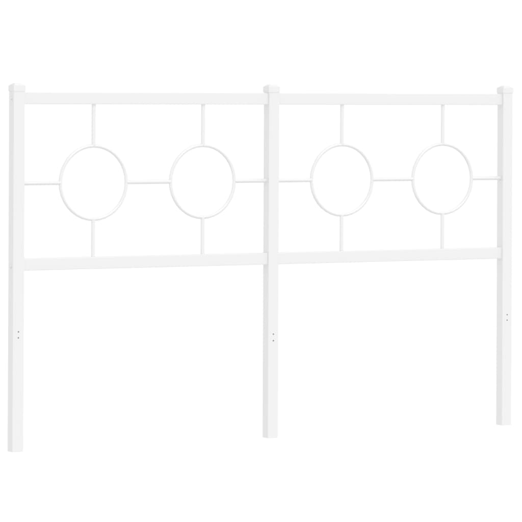 Hoofdbord 200 cm metaal