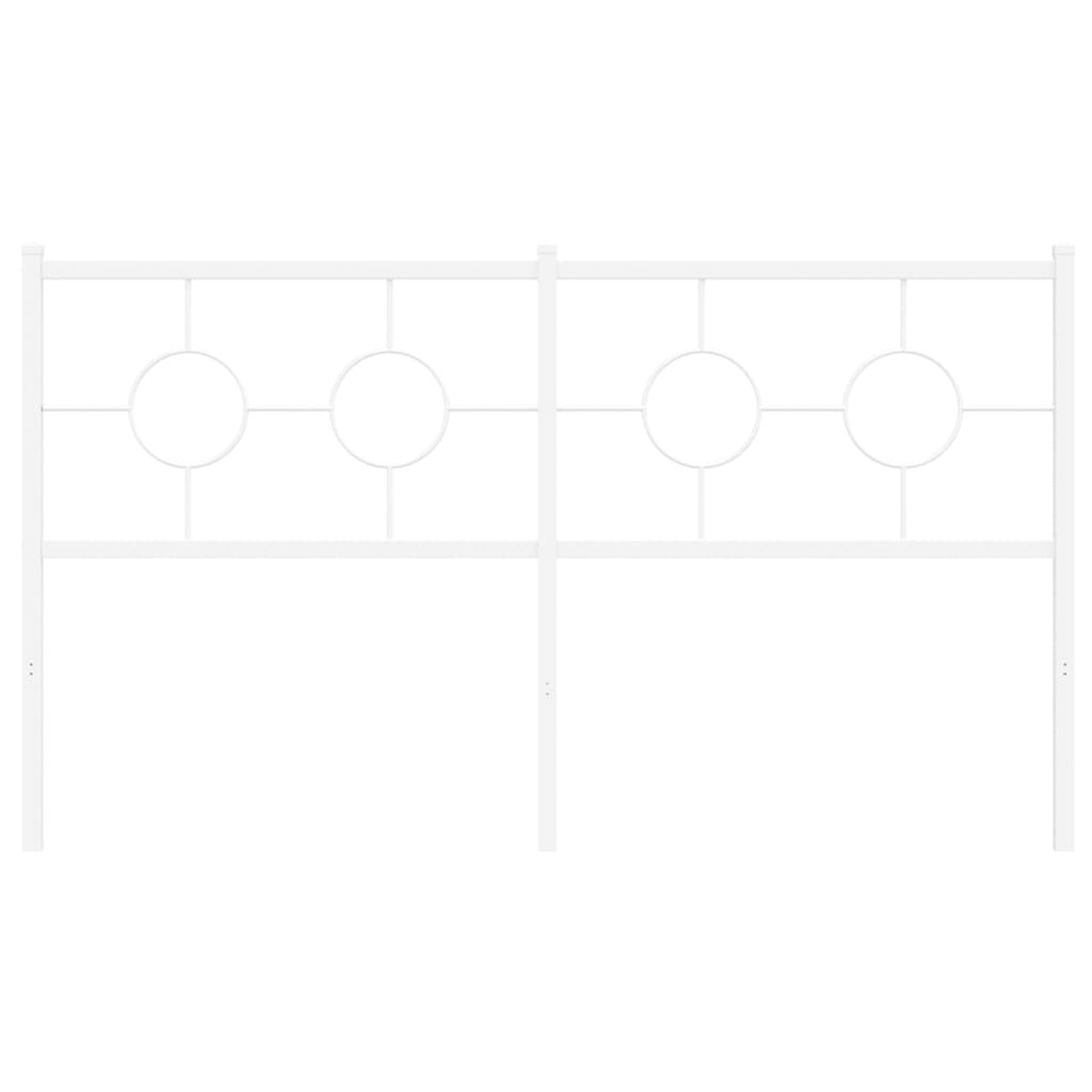 Hoofdbord 200 cm metaal