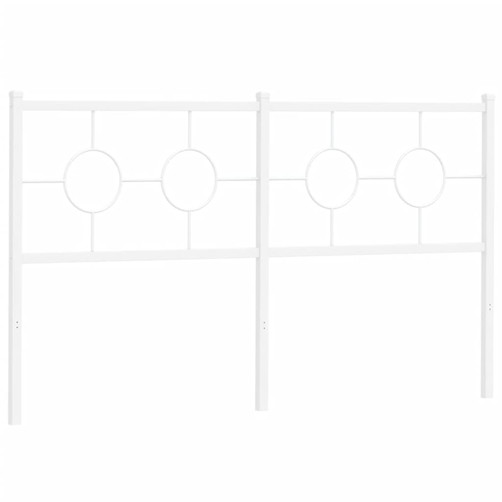 Hoofdbord 200 cm metaal