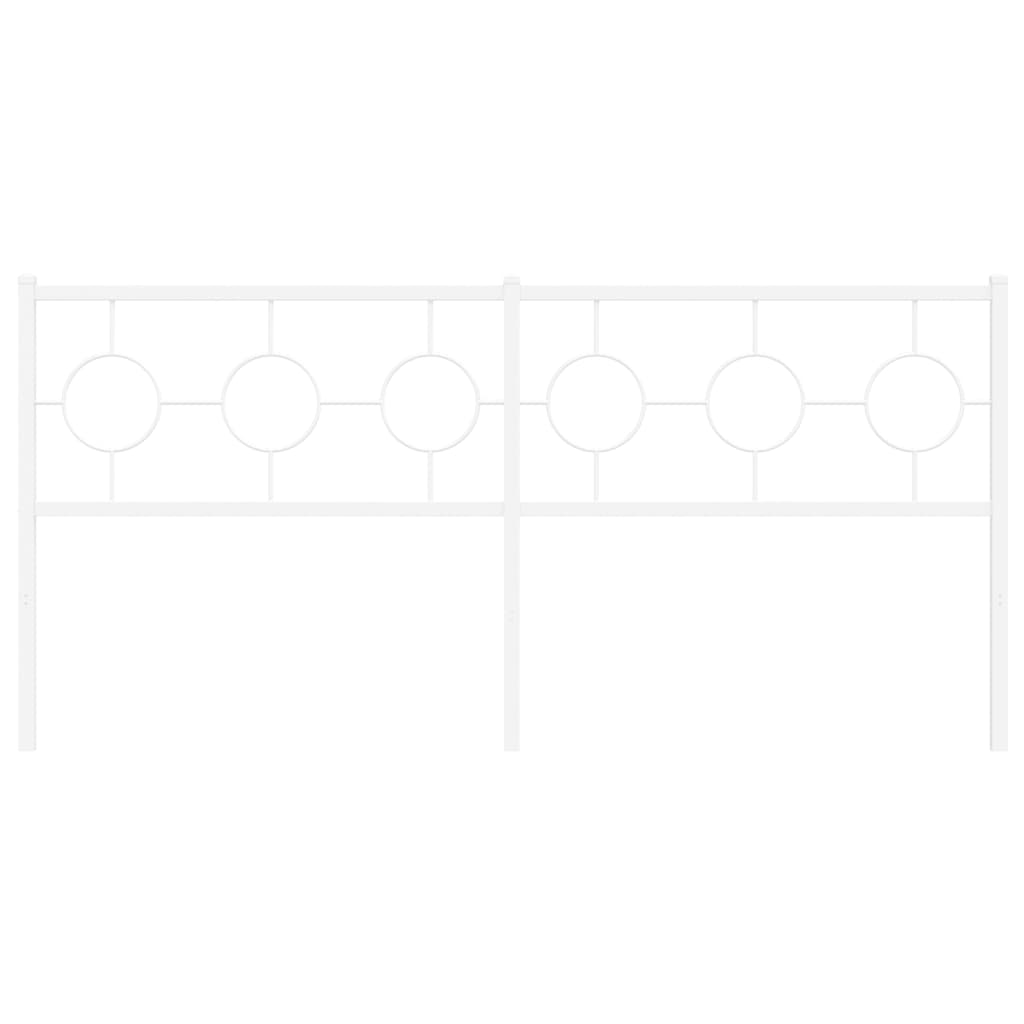 Hoofdbord 200 cm metaal