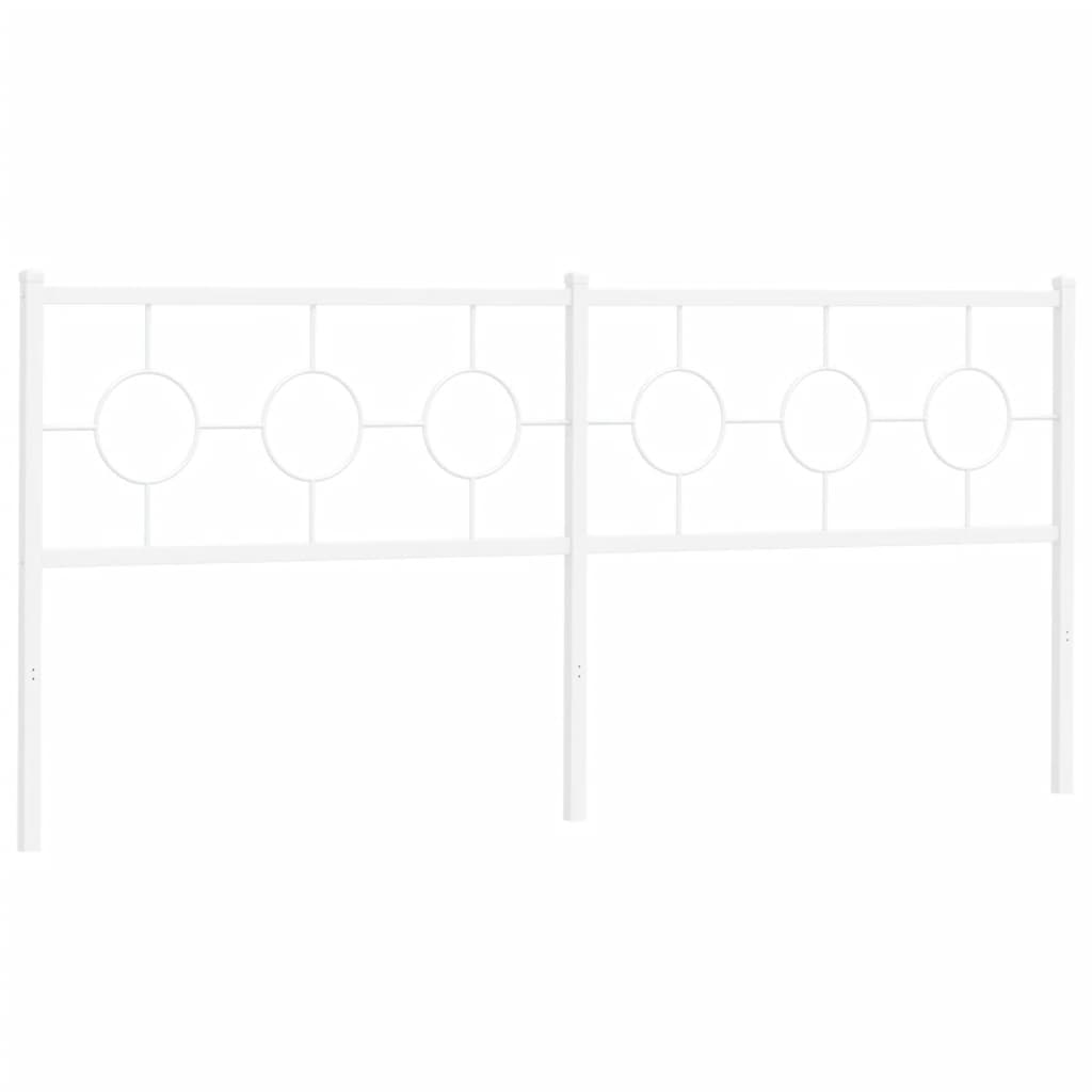 Hoofdbord 200 cm metaal