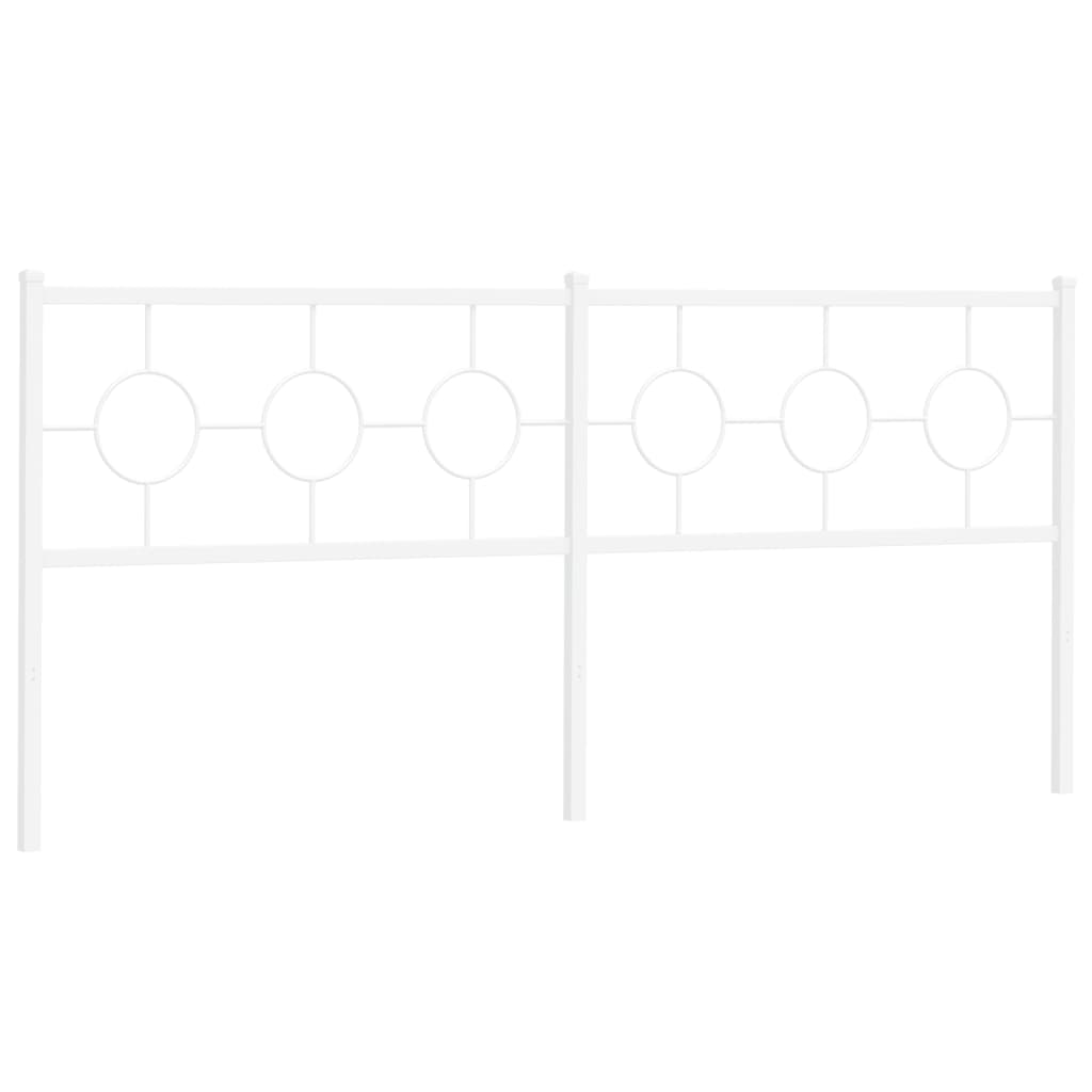 Hoofdbord 200 cm metaal