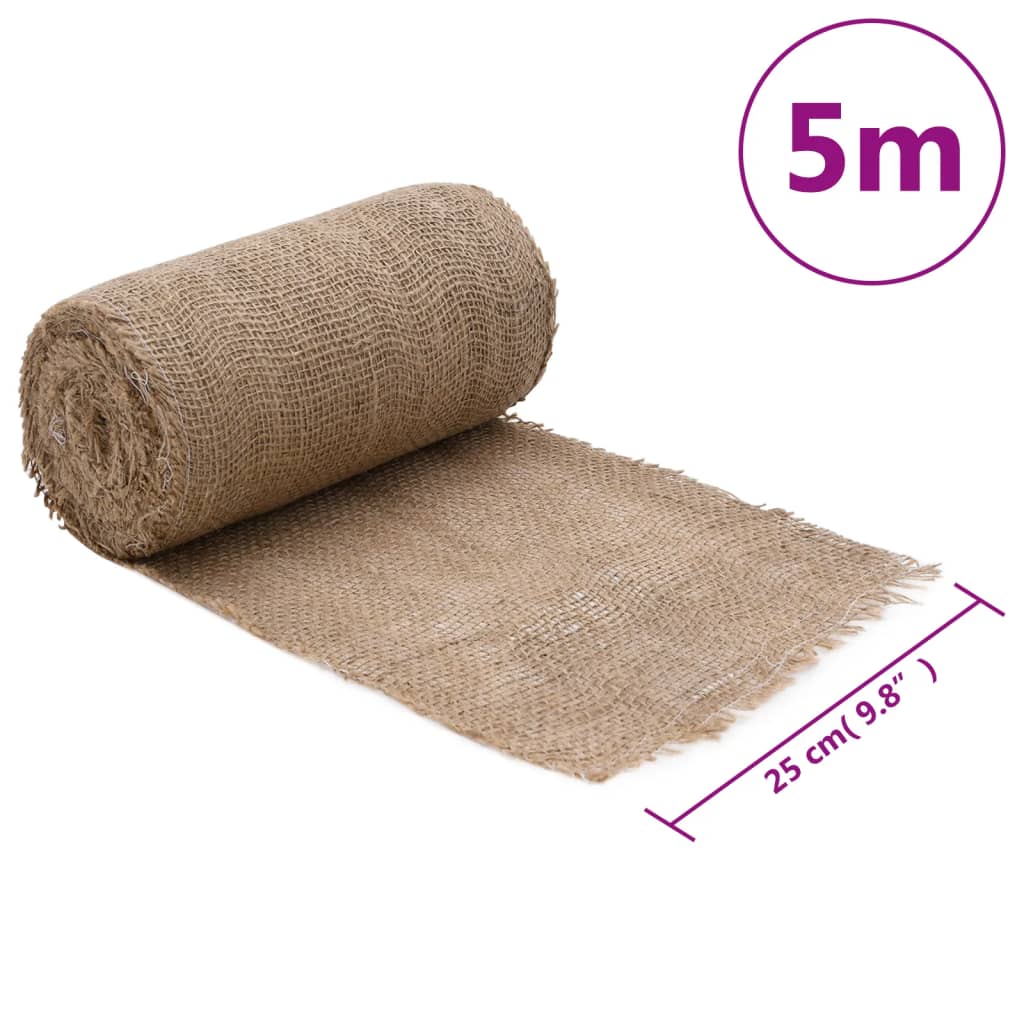 Jute rol 200 g/m² 0,25x10 m 100% jute