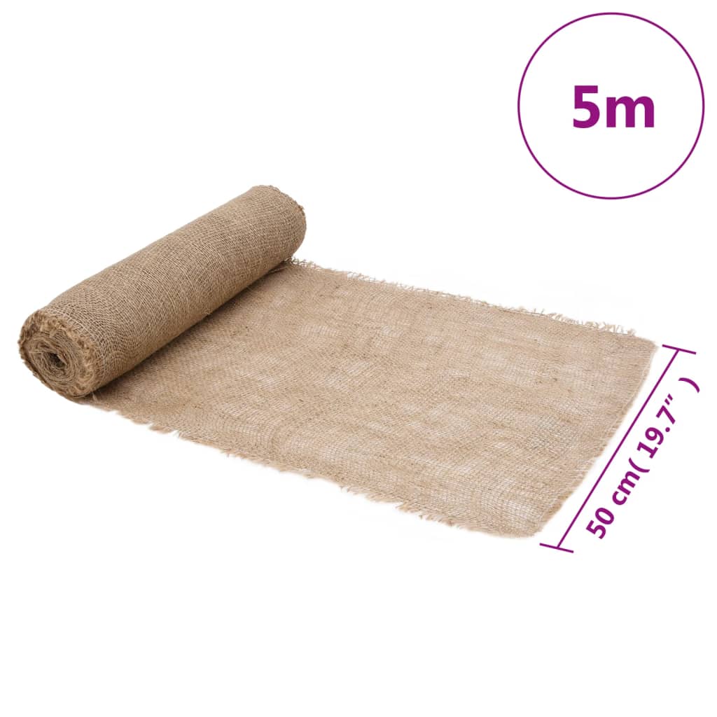 Jute rol 200 g/m² 0,25x10 m 100% jute