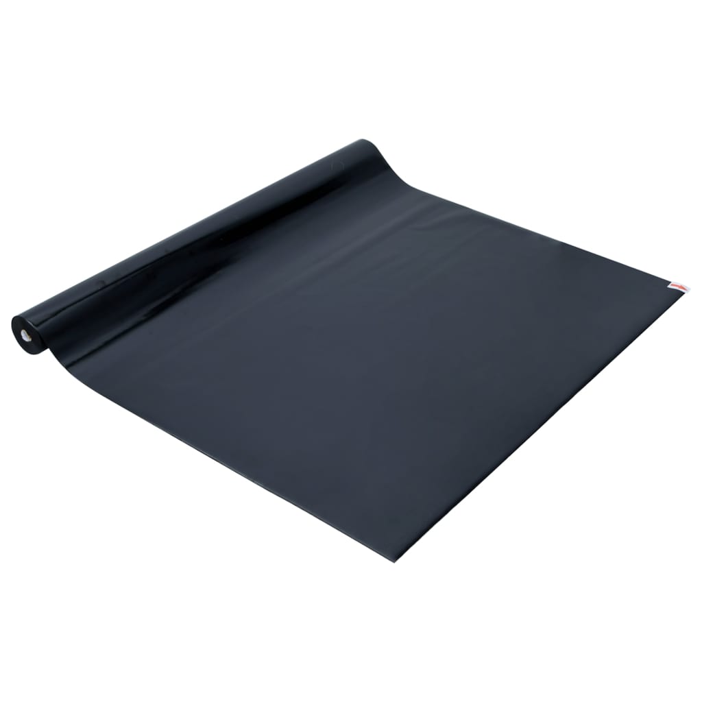 Raamfolies 5 st statisch mat PVC zwart