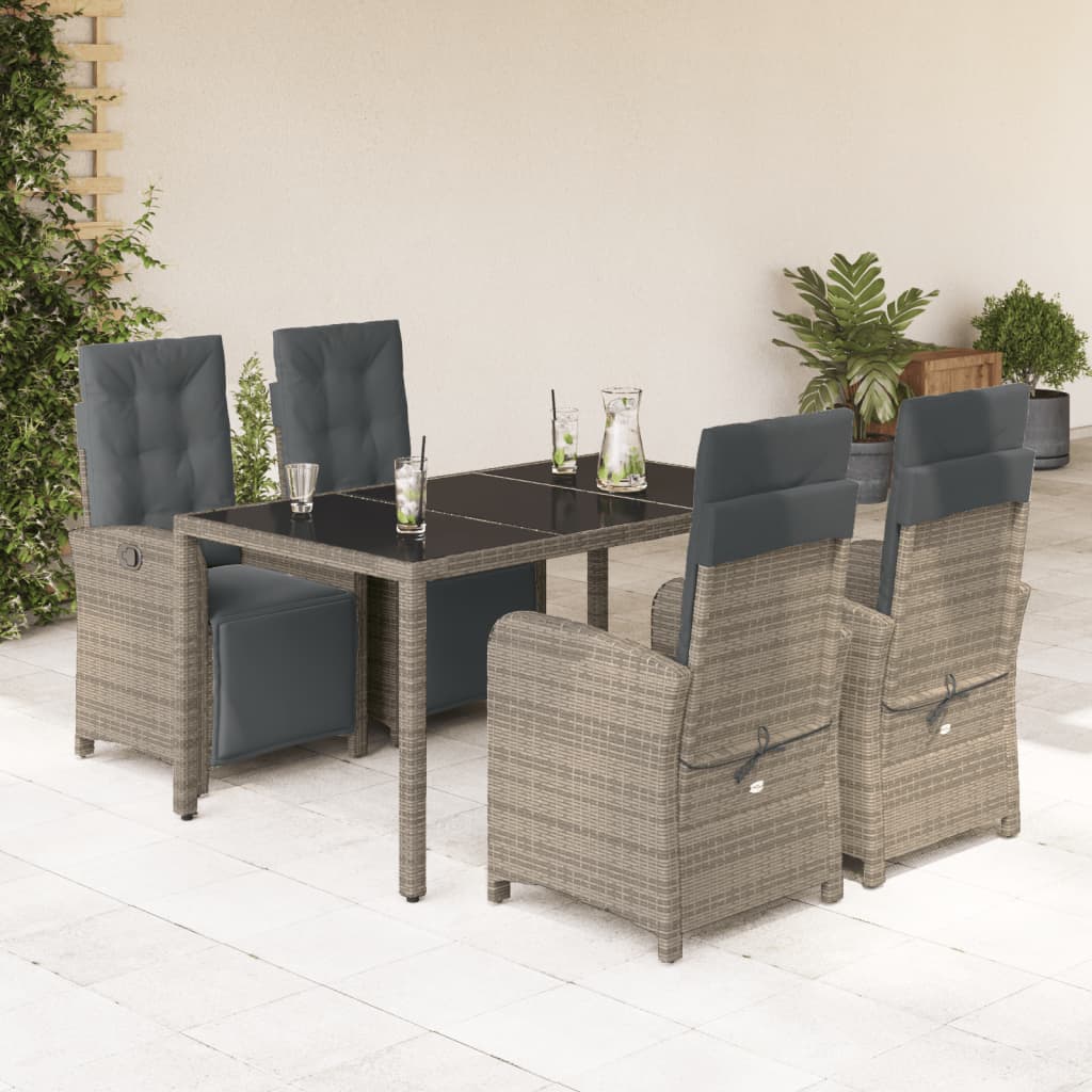 9-delige Tuinset poly rattan