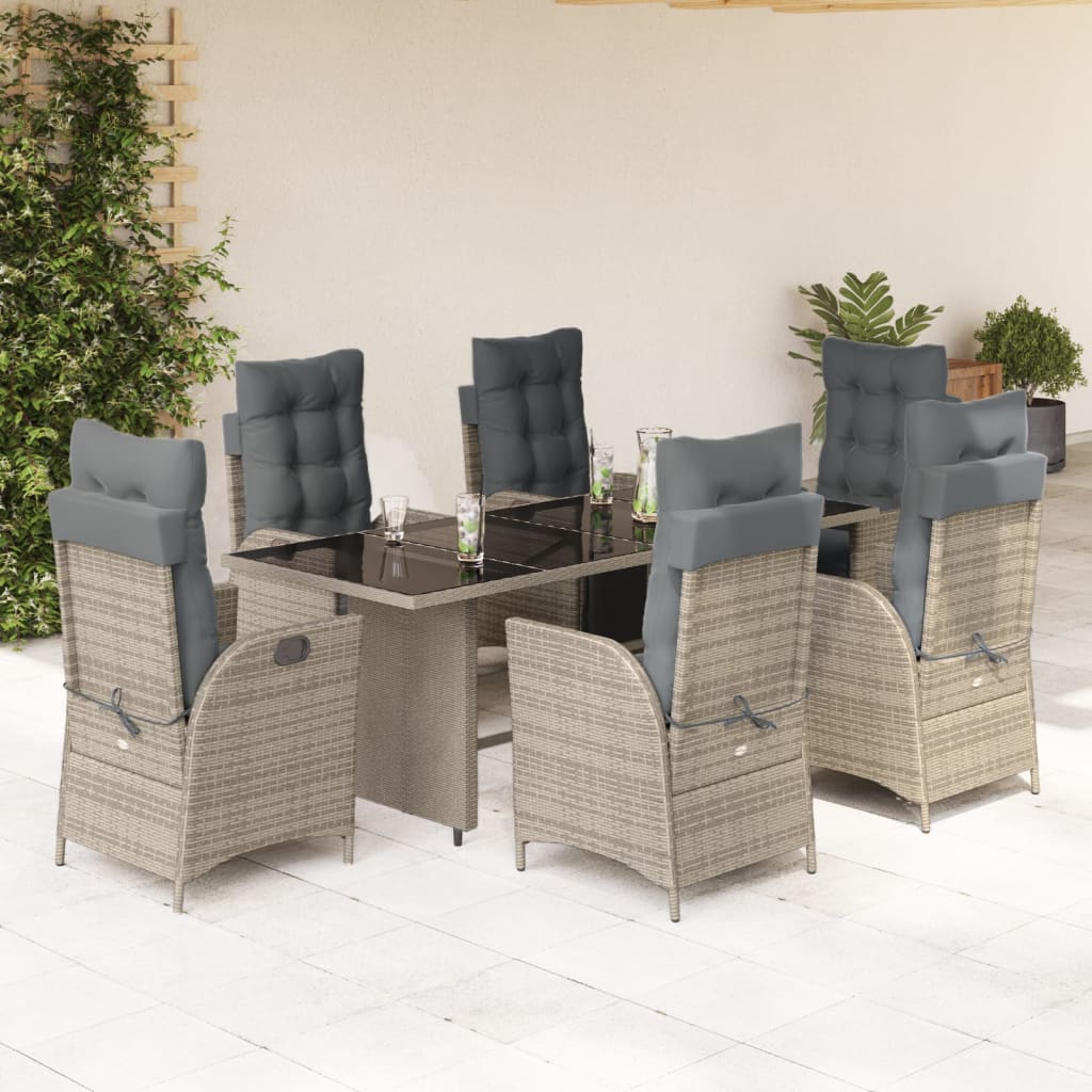 9-delige Tuinset poly rattan