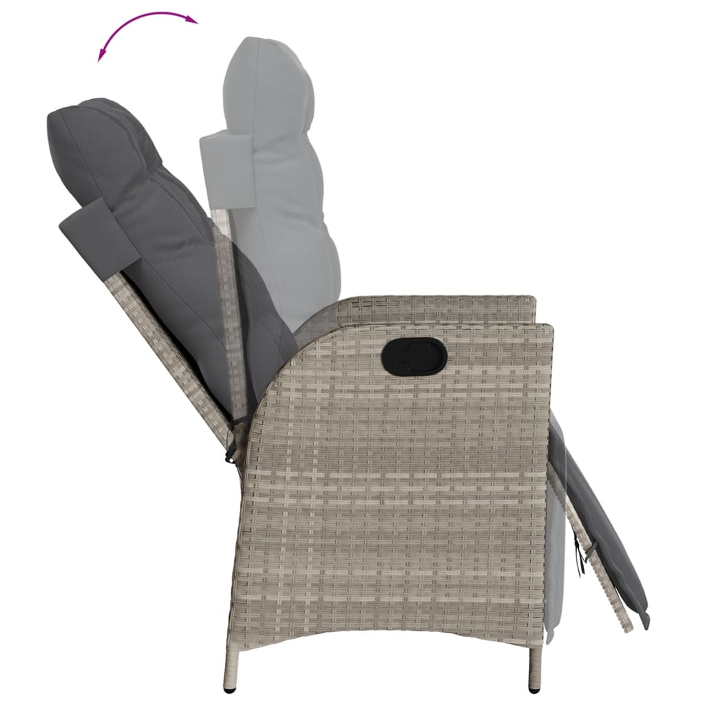 9-delige Tuinset poly rattan