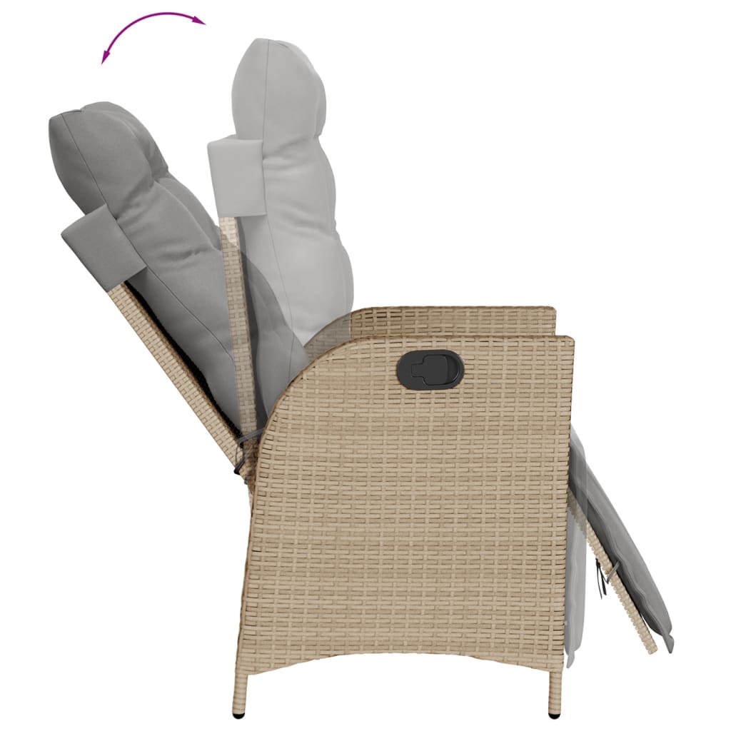 9-delige Tuinset poly rattan