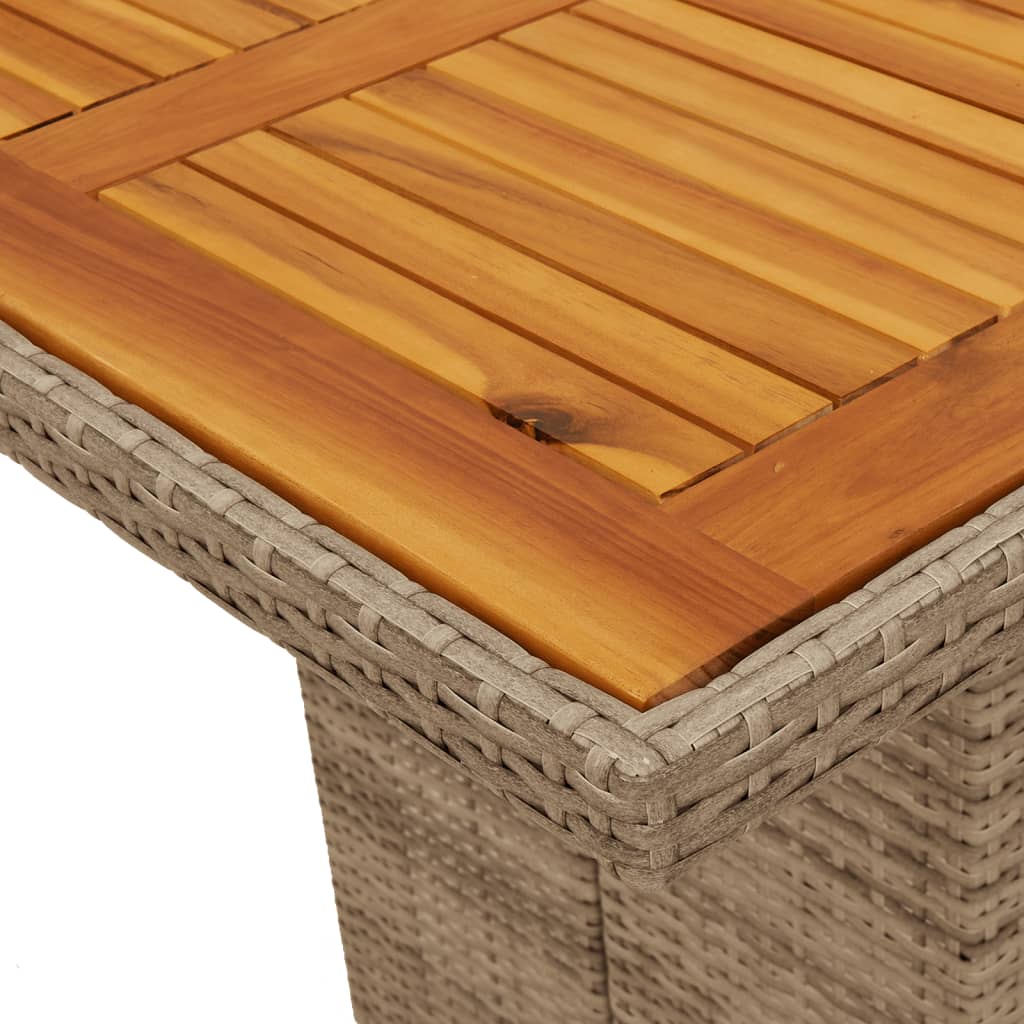 9-delige Tuinset poly rattan