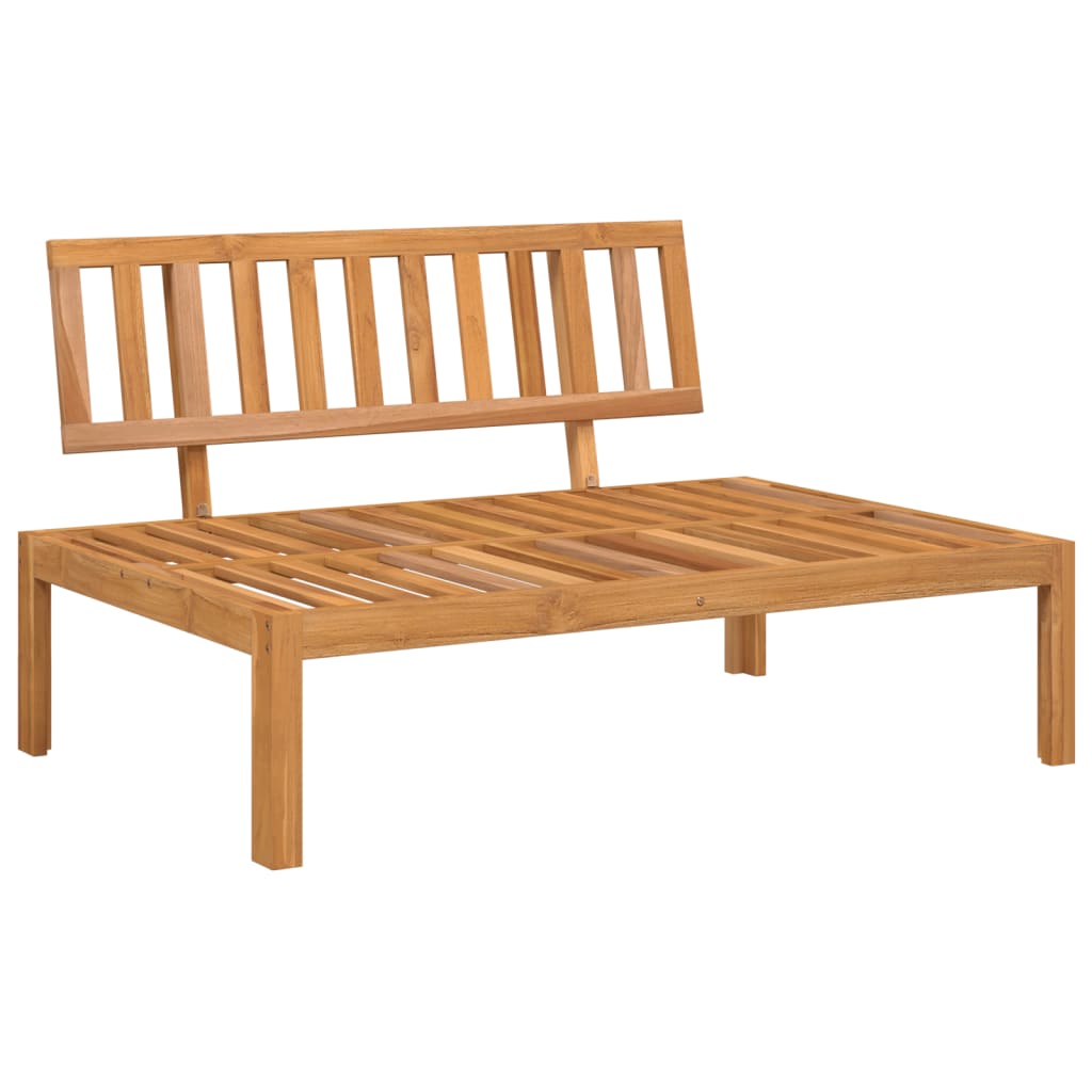 Table de jardin 100x60x30 cm en bois d'acacia massif