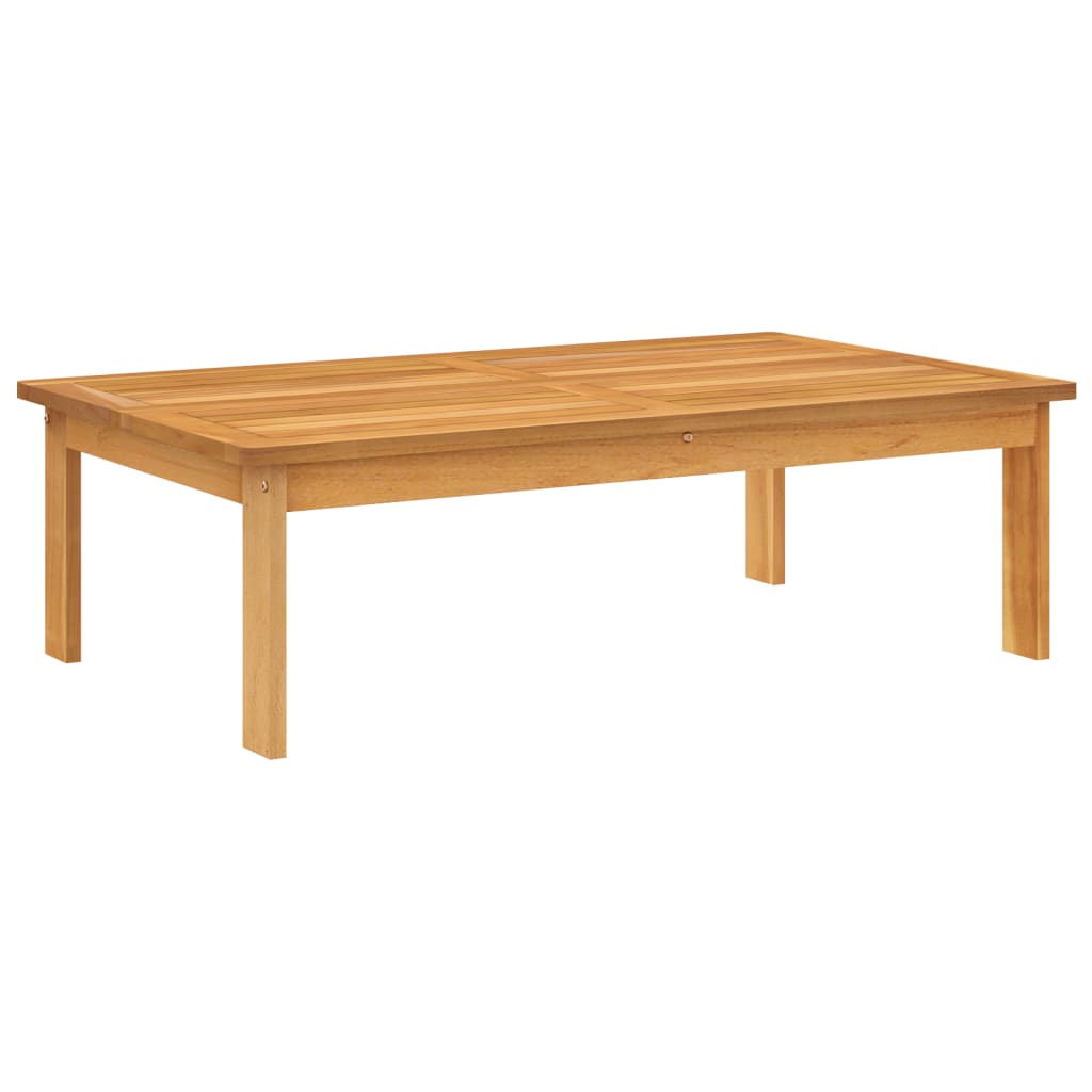 Table de jardin 100x60x30 cm en bois d'acacia massif