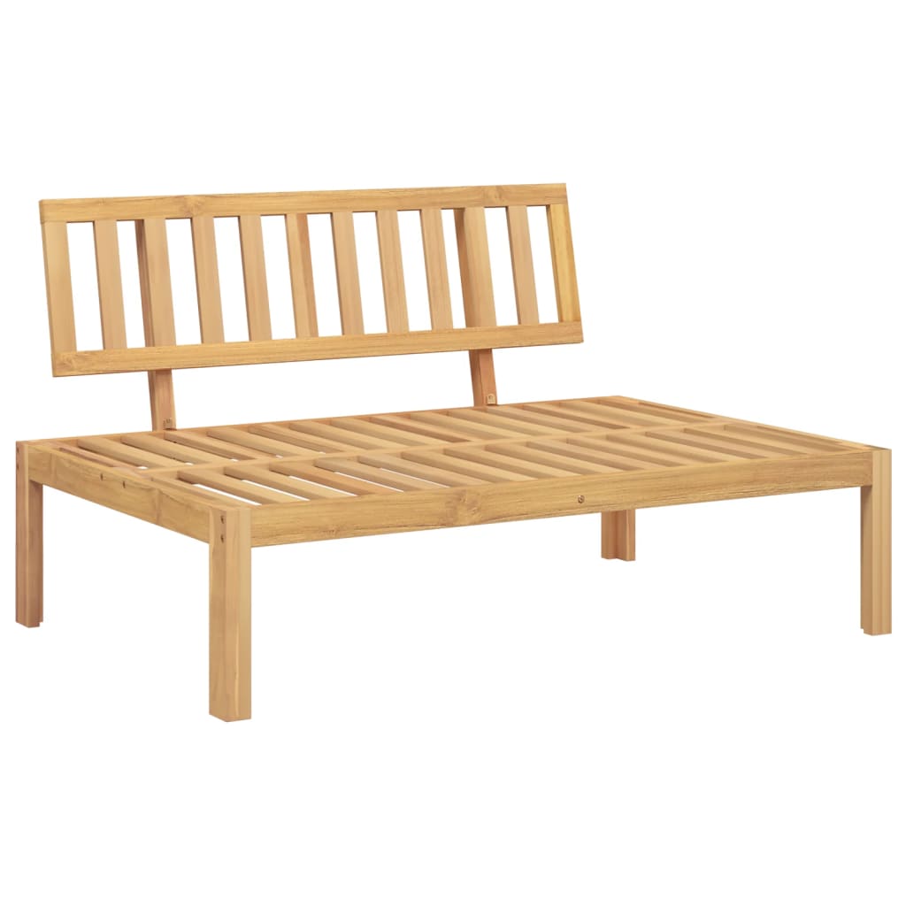 Table de jardin 100x60x30 cm en bois d'acacia massif