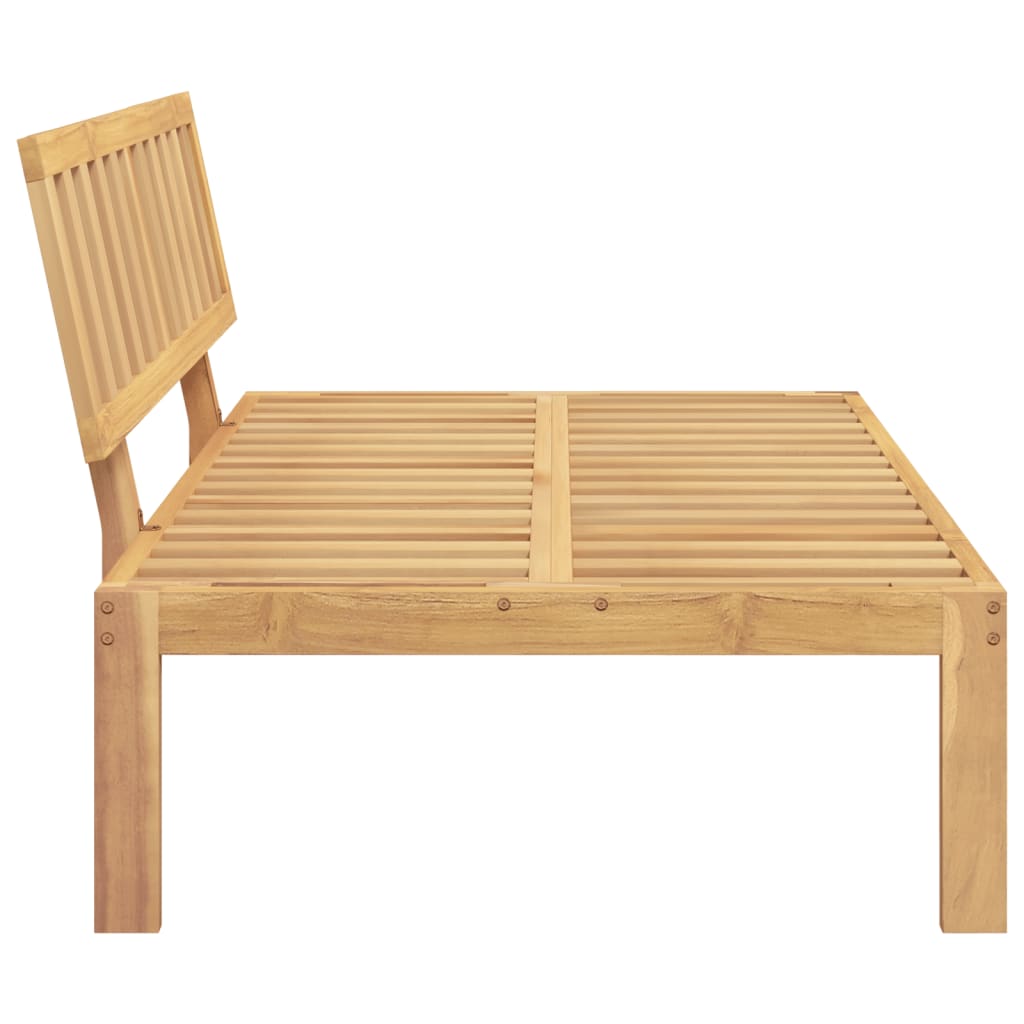 Table de jardin 100x60x30 cm en bois d'acacia massif