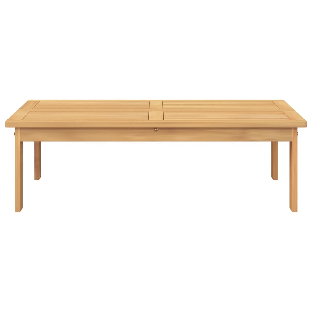 Table de jardin 100x60x30 cm en bois d'acacia massif