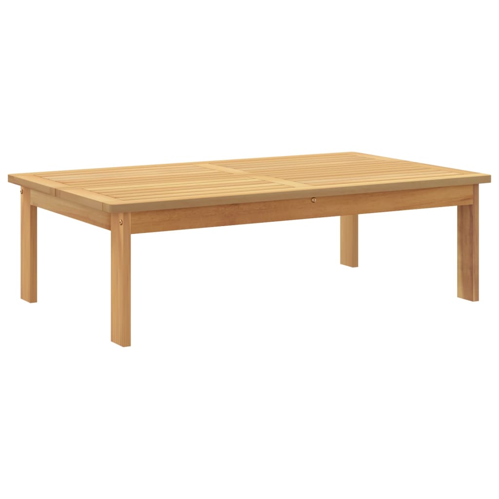 Table de jardin 100x60x30 cm en bois d'acacia massif