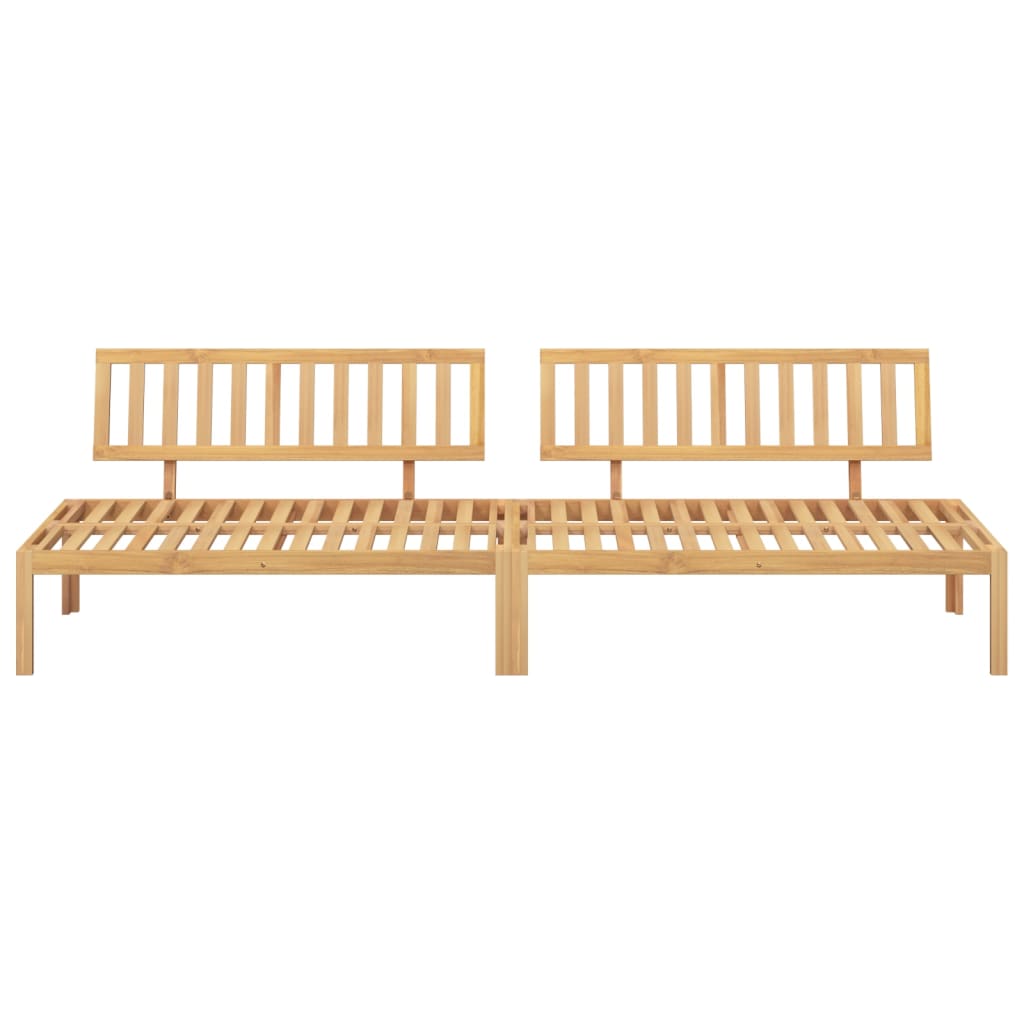 Table de jardin 100x60x30 cm en bois d'acacia massif