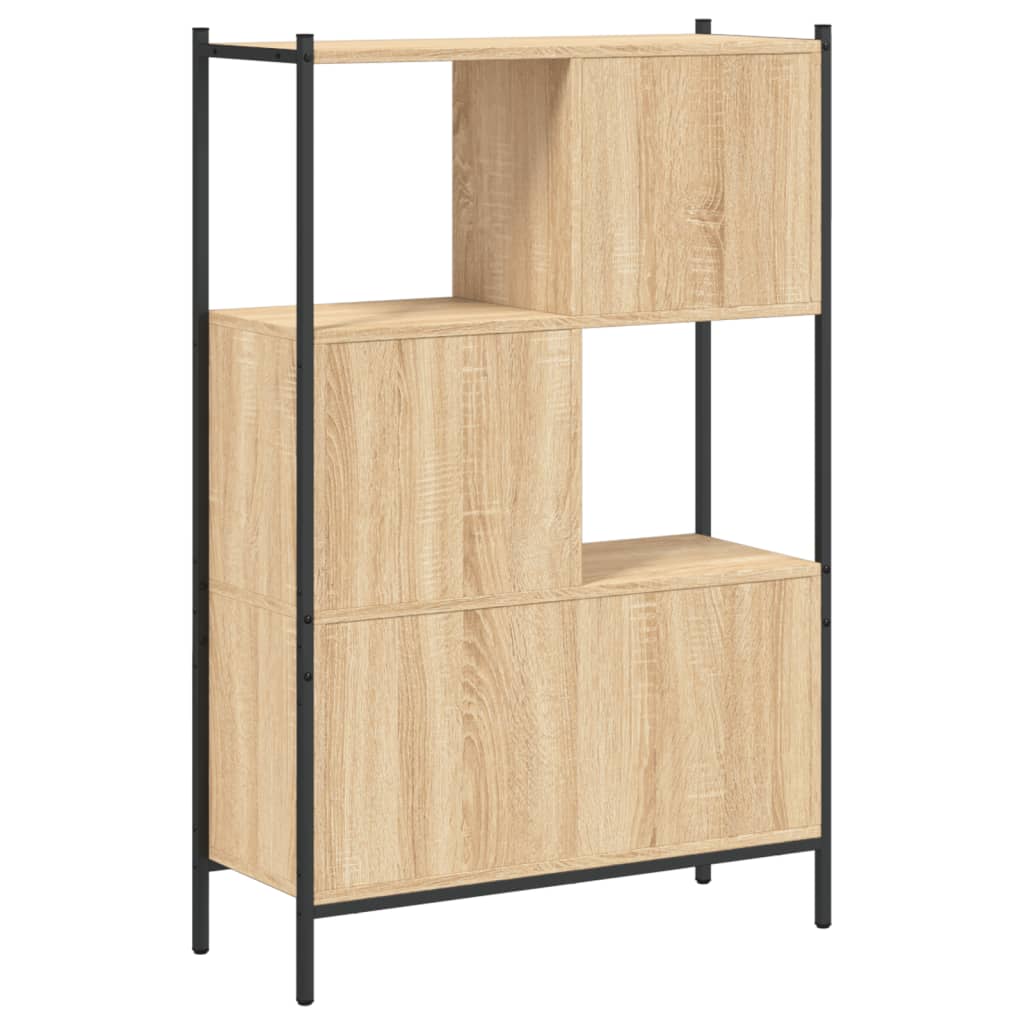 Boekenkast 72x28x109 cm bewerkt hout