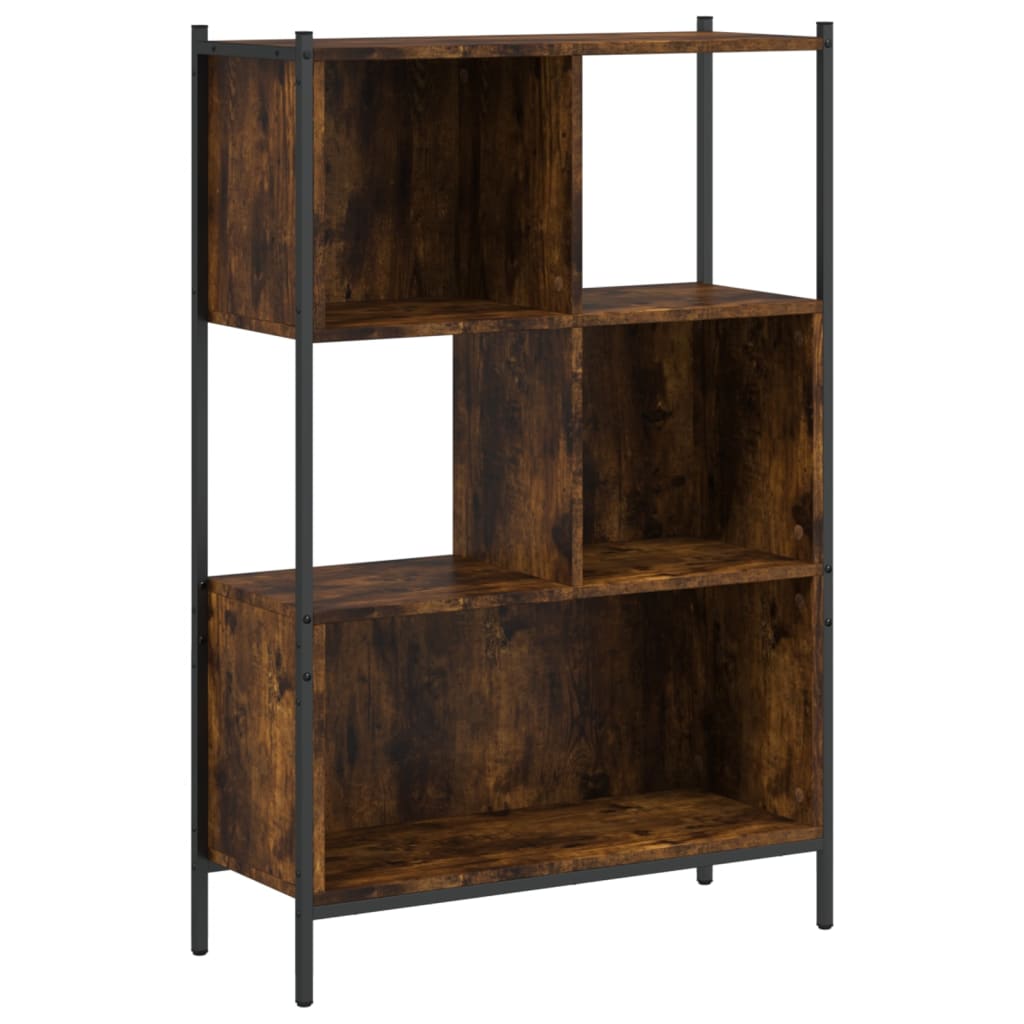 Boekenkast 72x28x109 cm bewerkt hout