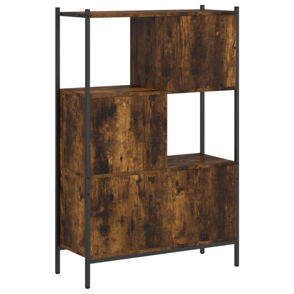 Boekenkast 72x28x109 cm bewerkt hout