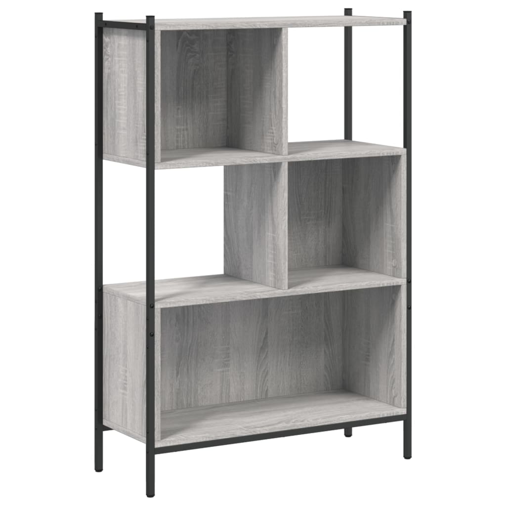 Boekenkast 72x28x109 cm bewerkt hout