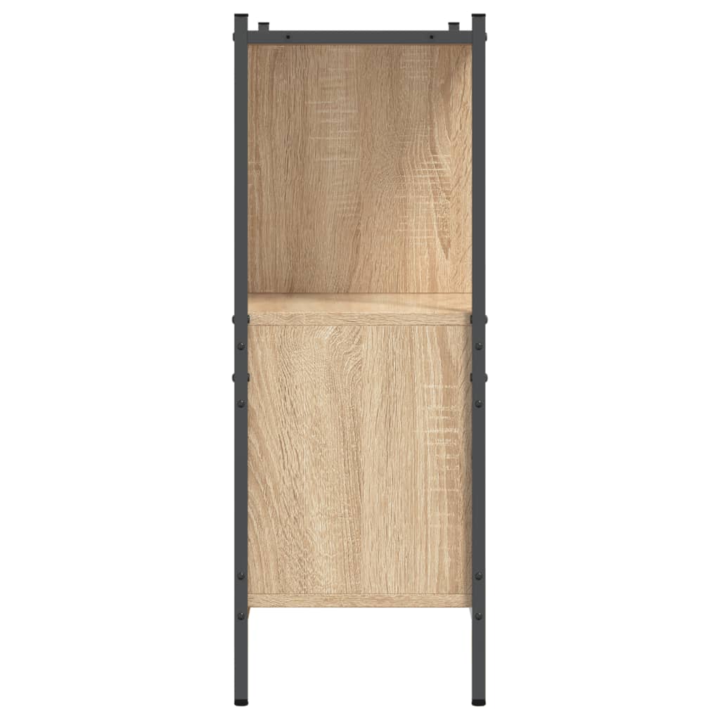 Boekenkast 102x28x77,5 cm bewerkt hout