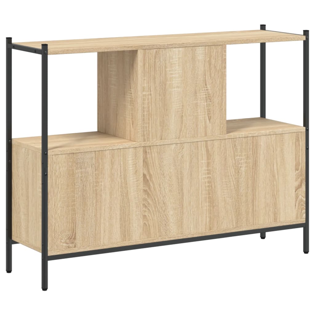 Boekenkast 102x28x77,5 cm bewerkt hout