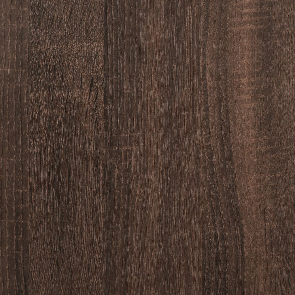 Schoenenbankje 100x38,5x49 cm bewerkt hout eikenkleurig