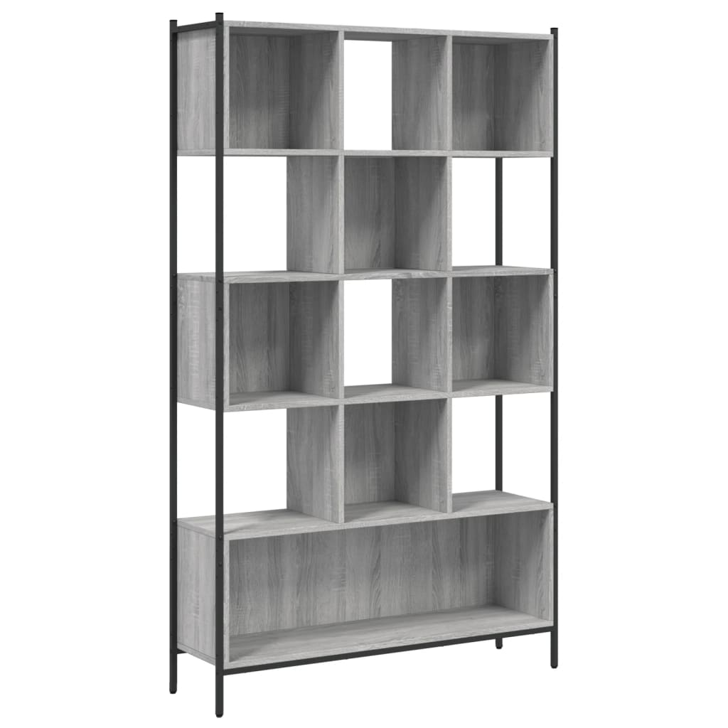 Boekenkast 102x28x172 cm bewerkt hout