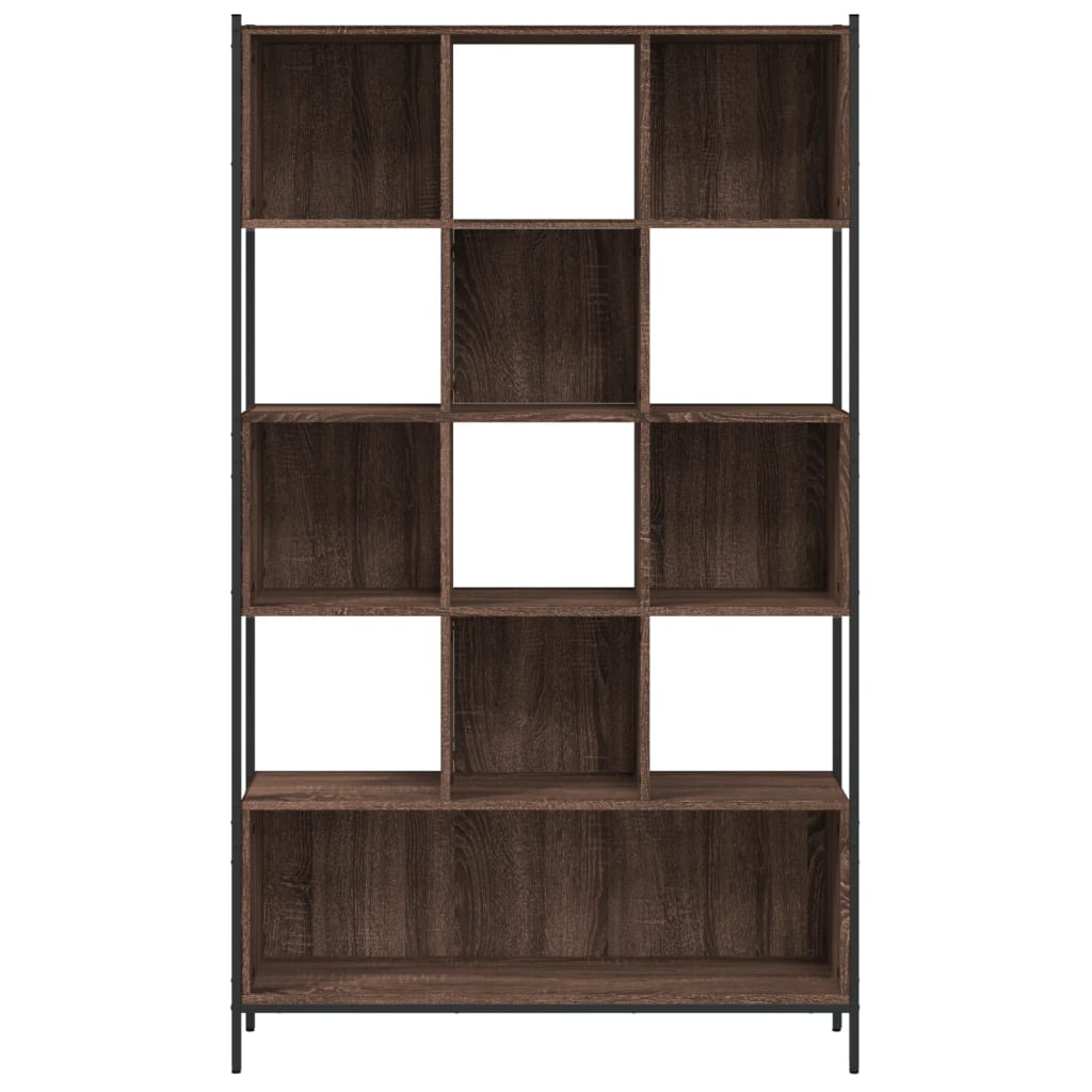 Boekenkast 102x28x172 cm bewerkt hout